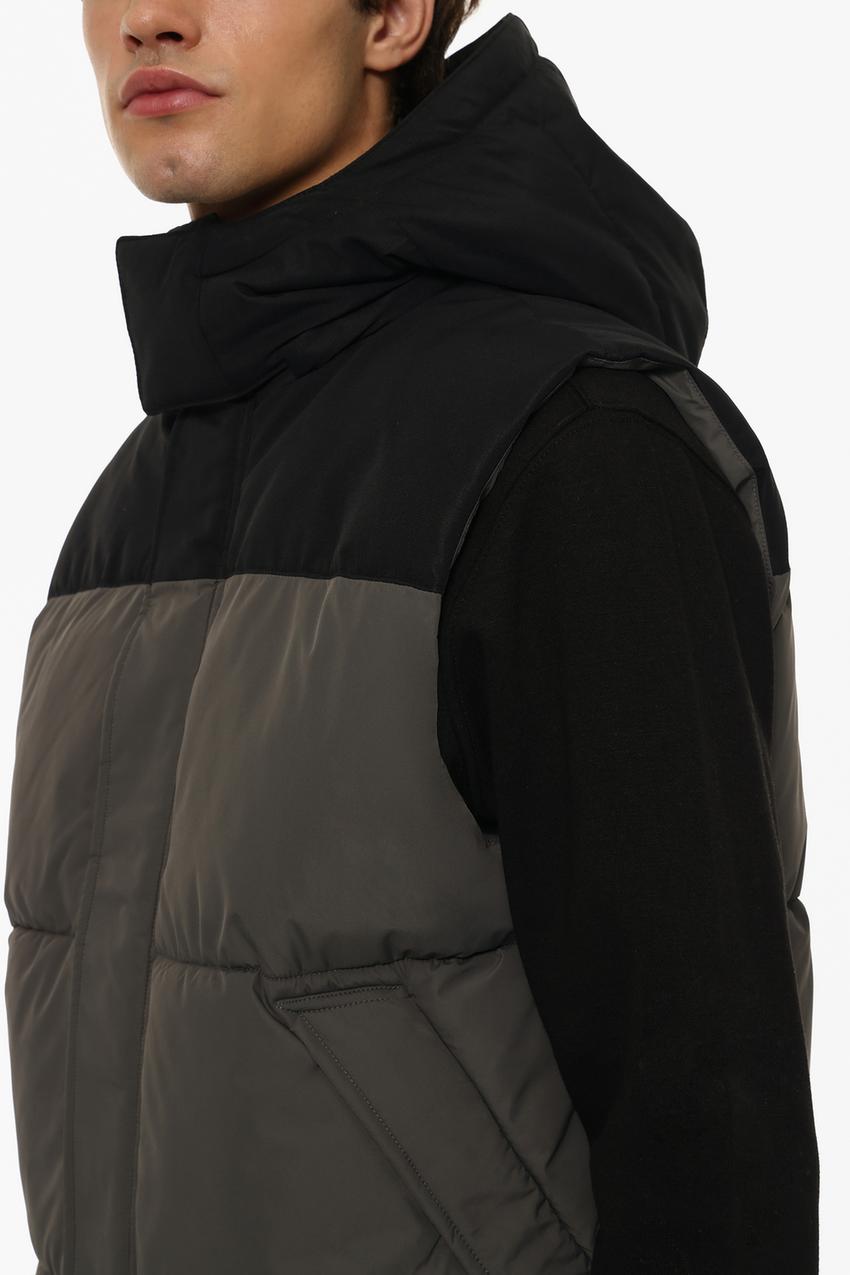 Capucha Chaqueta Polipiel Hombre Lefties Chupa Tipo Cuero Polipiel