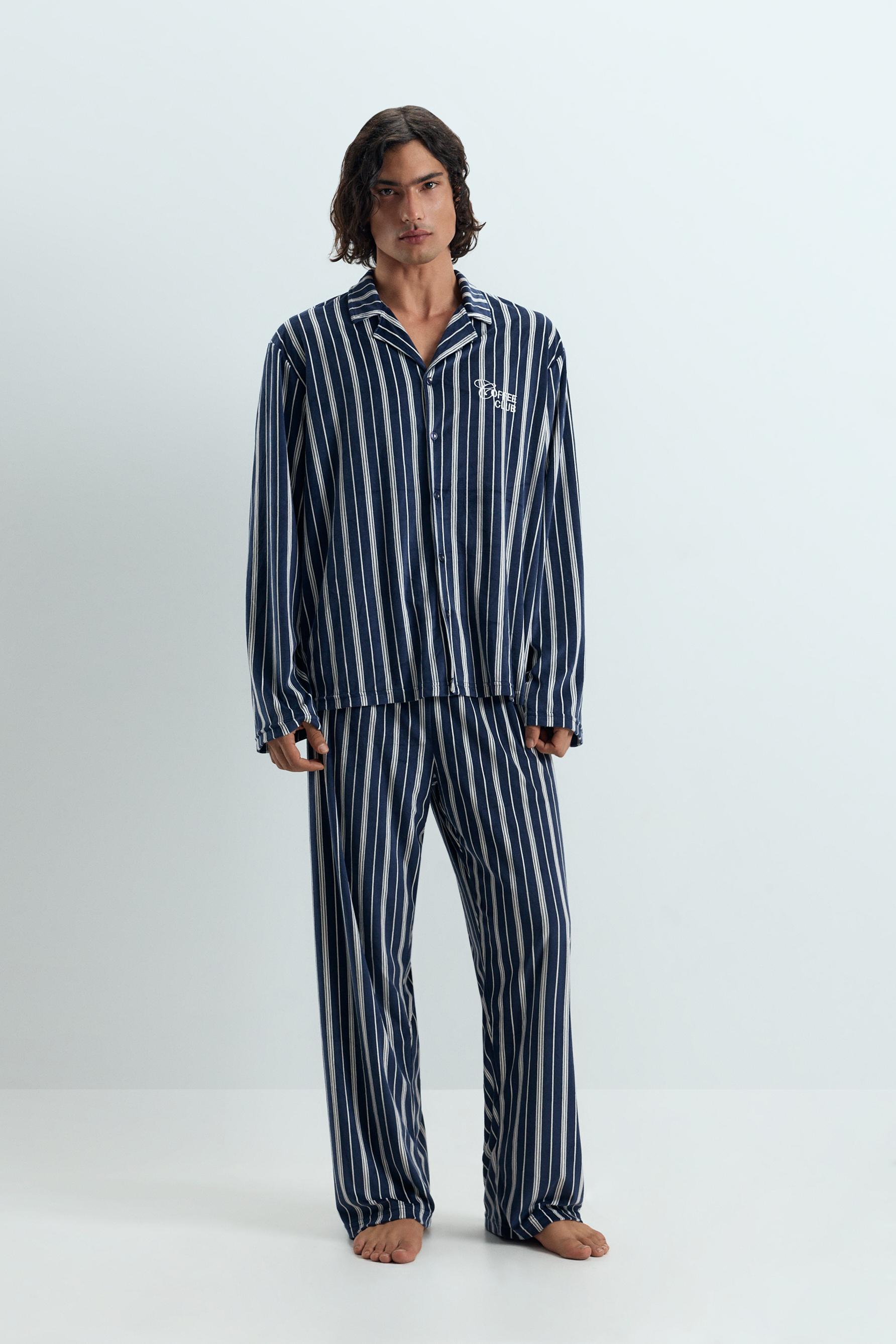 Pijama camisero aterciopelado