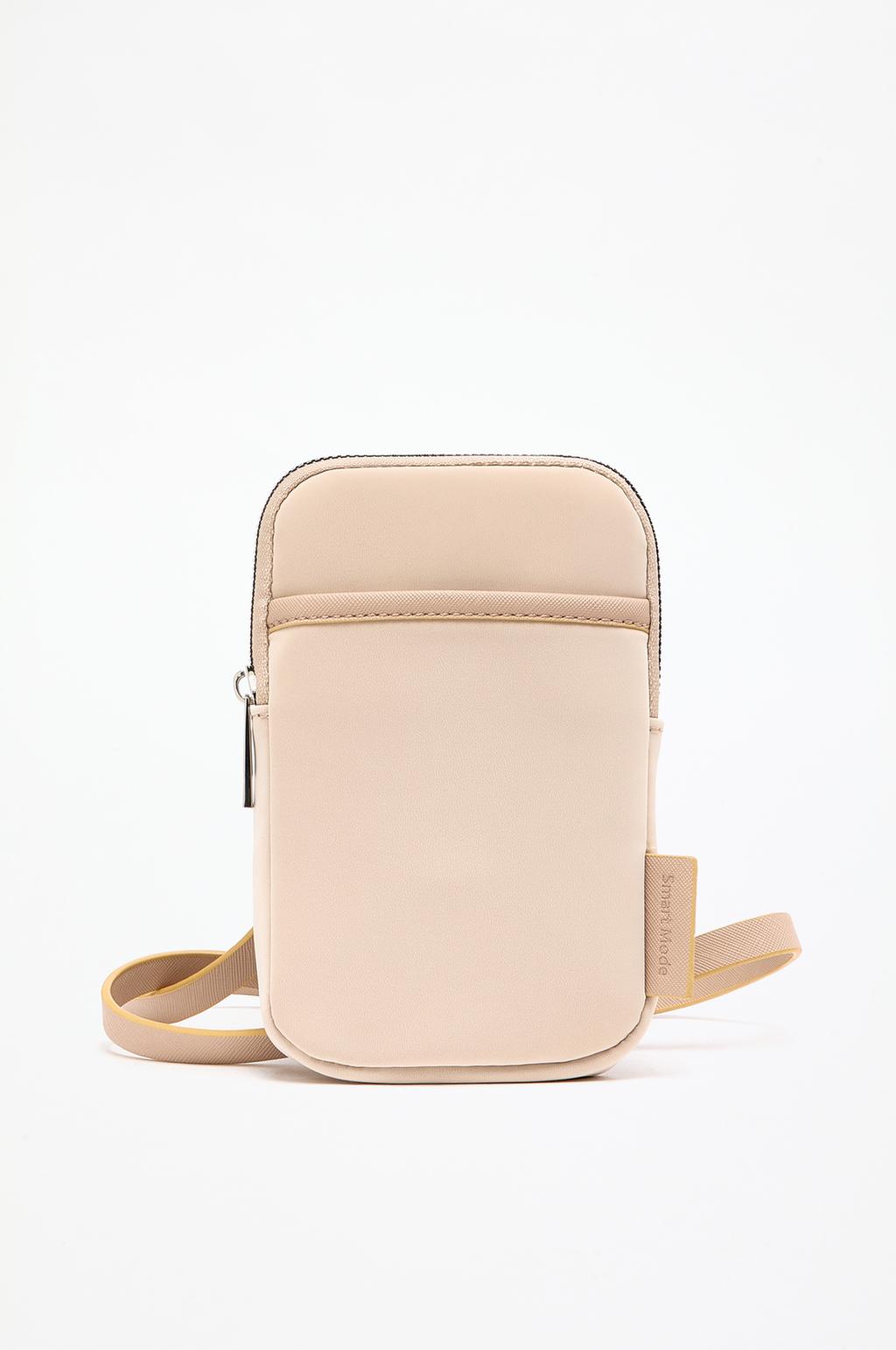 Soft-touch mobile phone bag