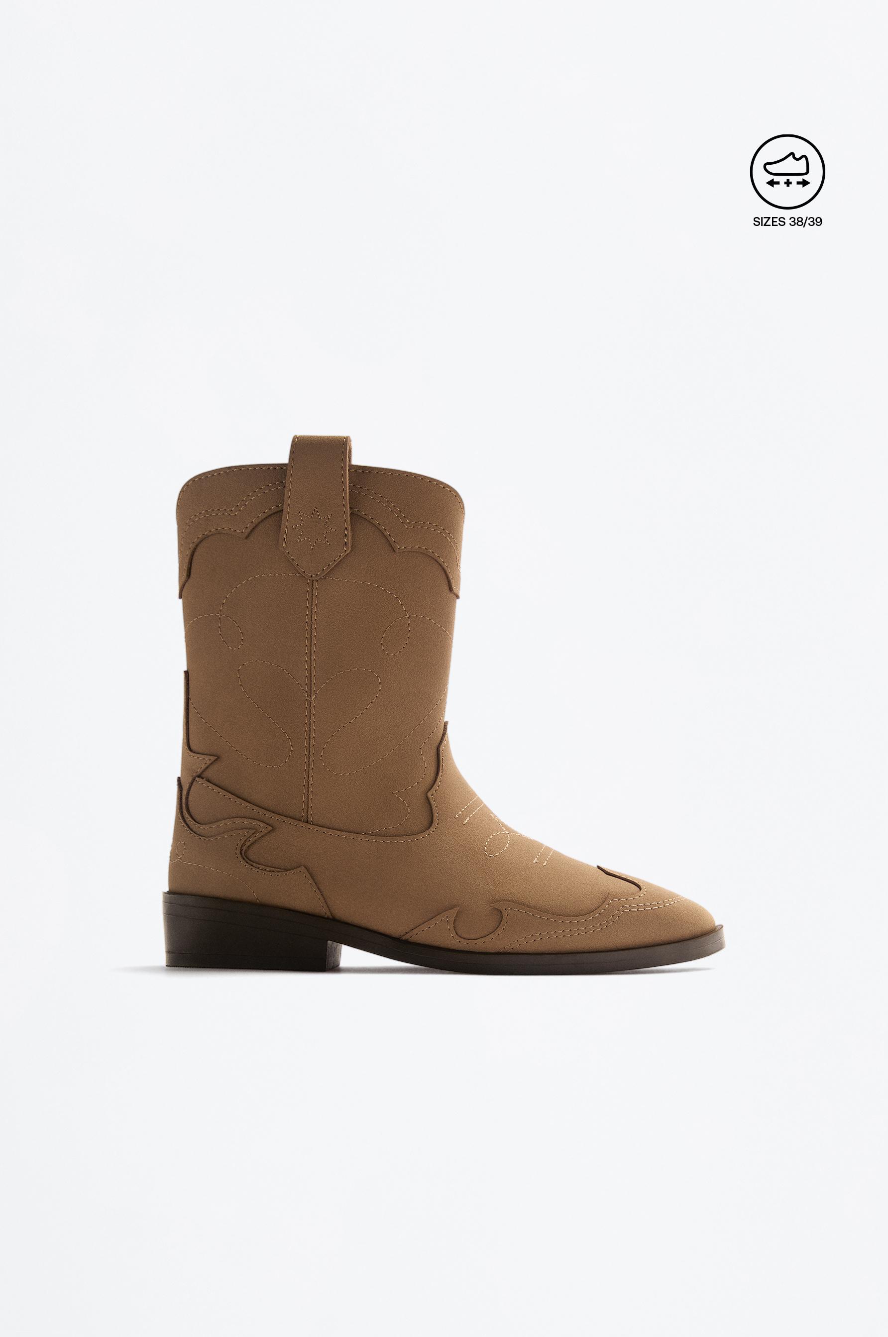 Bota cowboy Botas Botins CALÇADO Menina Crianças