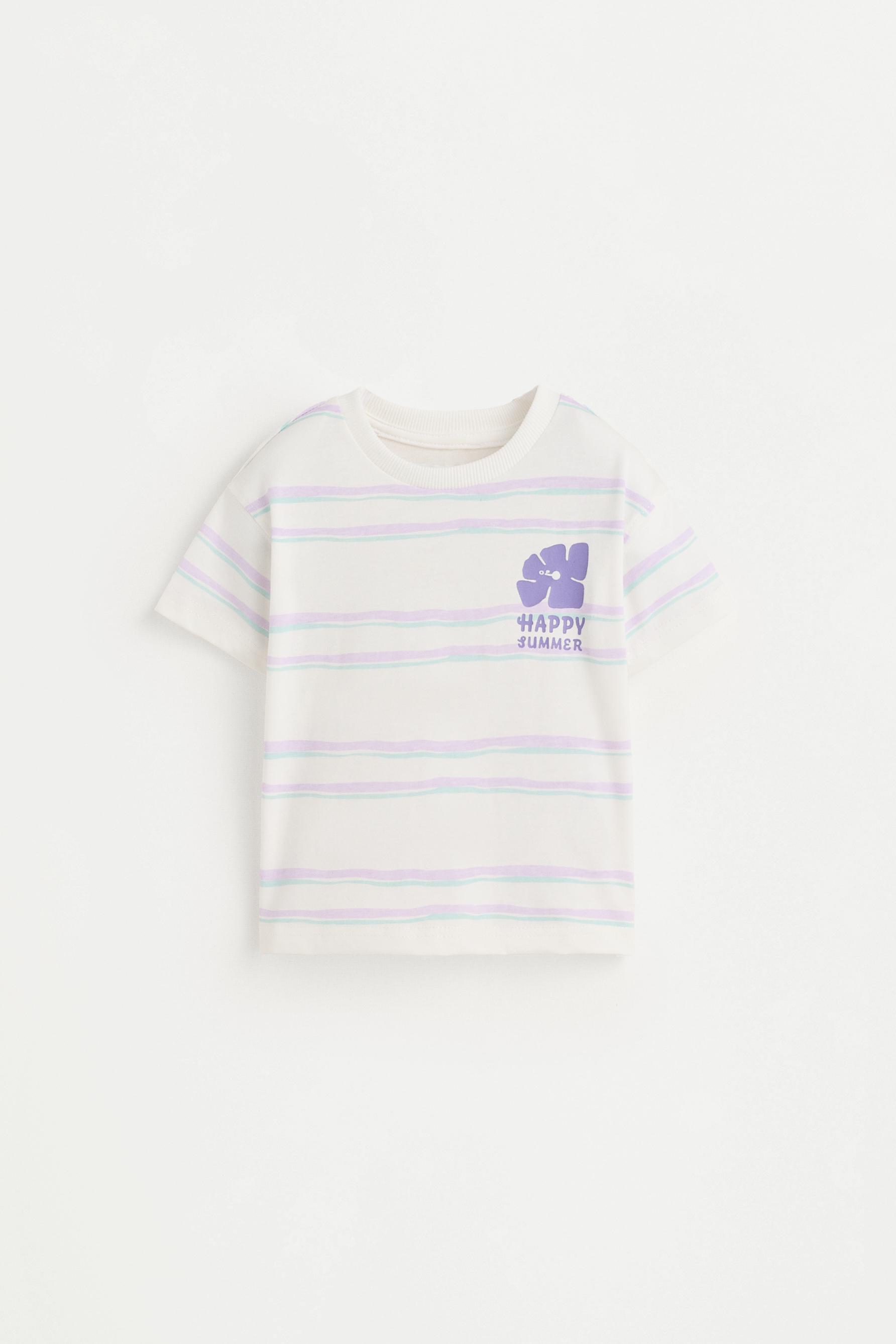 Pack of 2 assorted T-shirts — WHITE