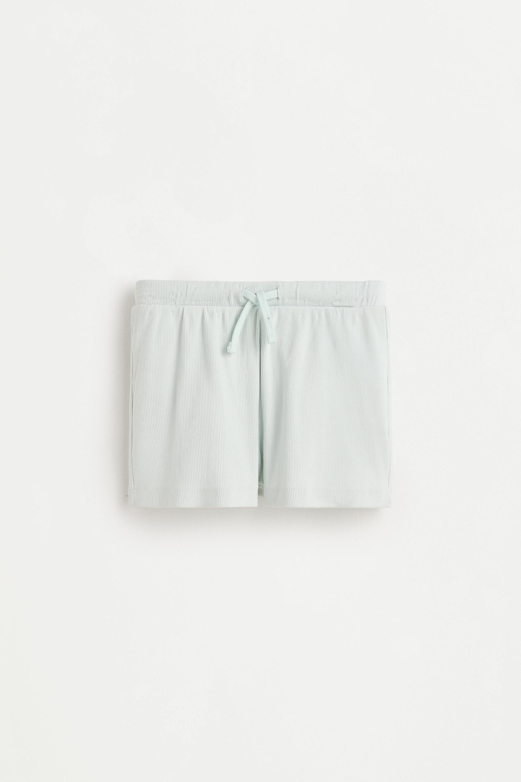 Top and shorts co-ord — WATER BLUE