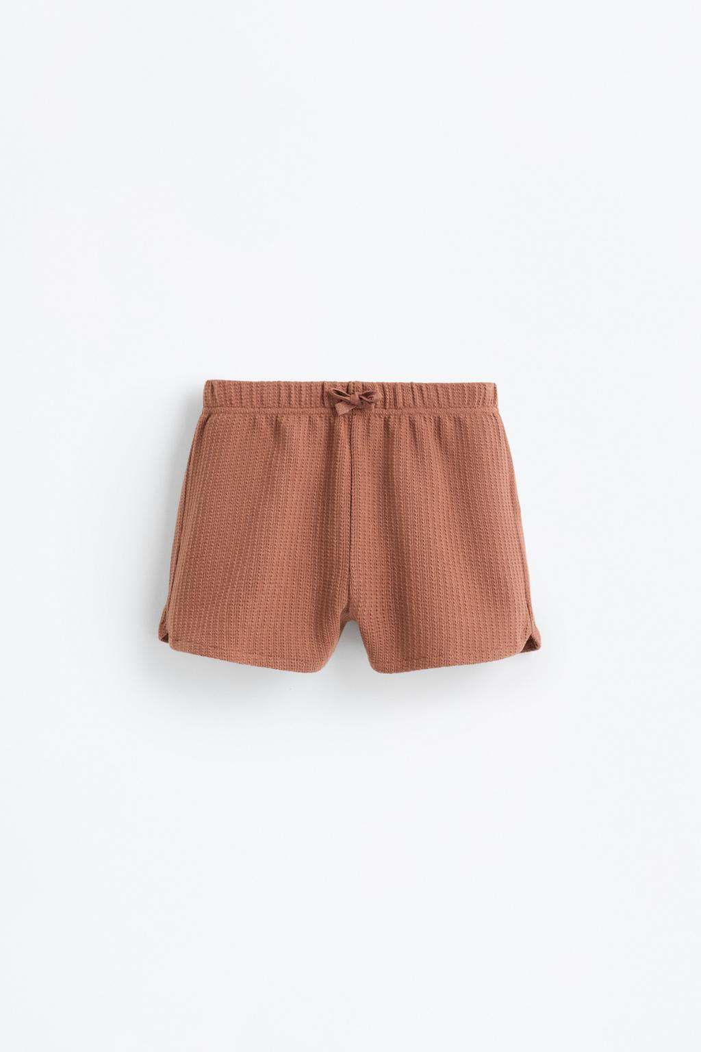 Cutwork shorts