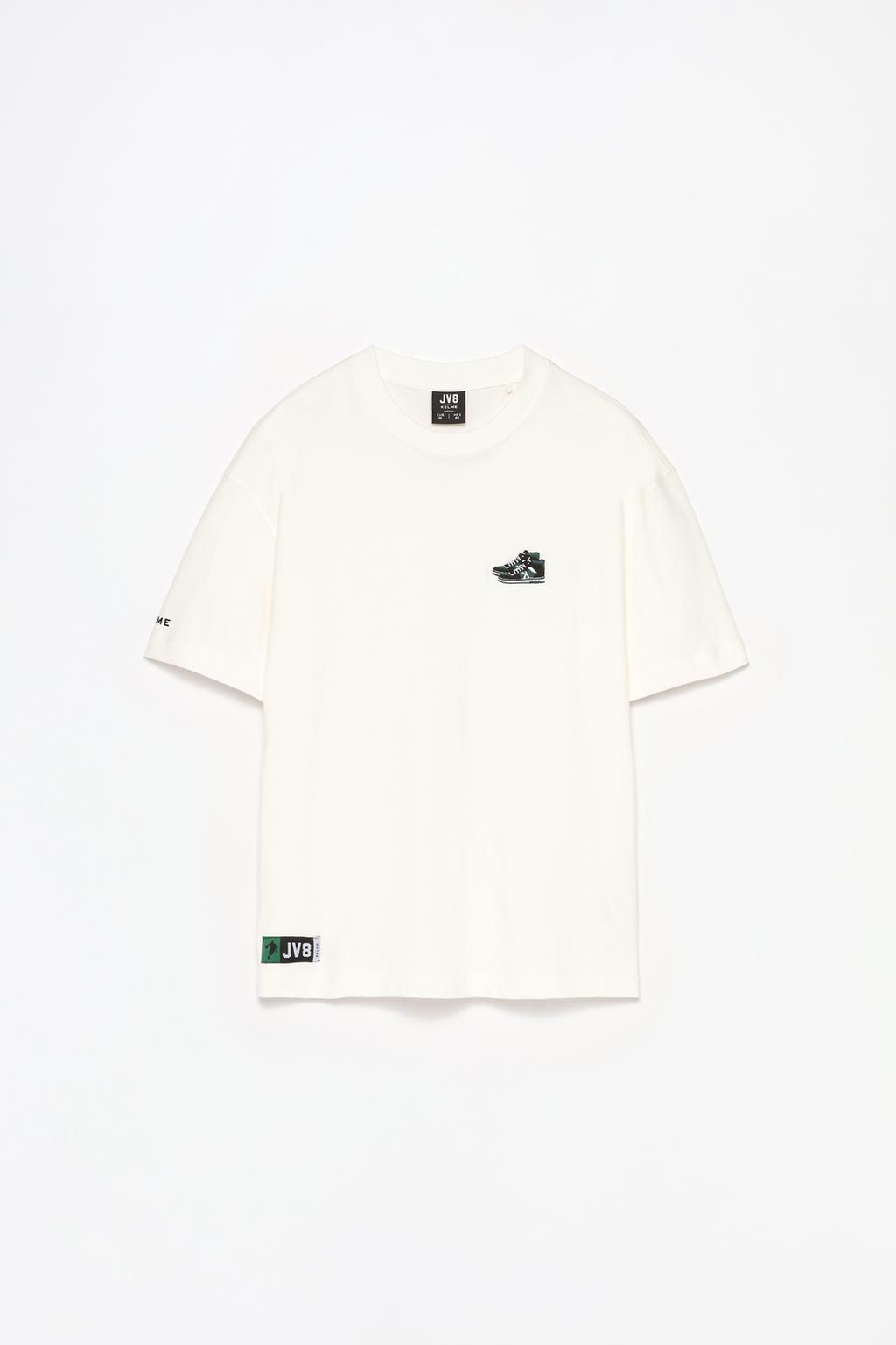 Man | Embroidered Kelme JV8 x Lefties T-shirt