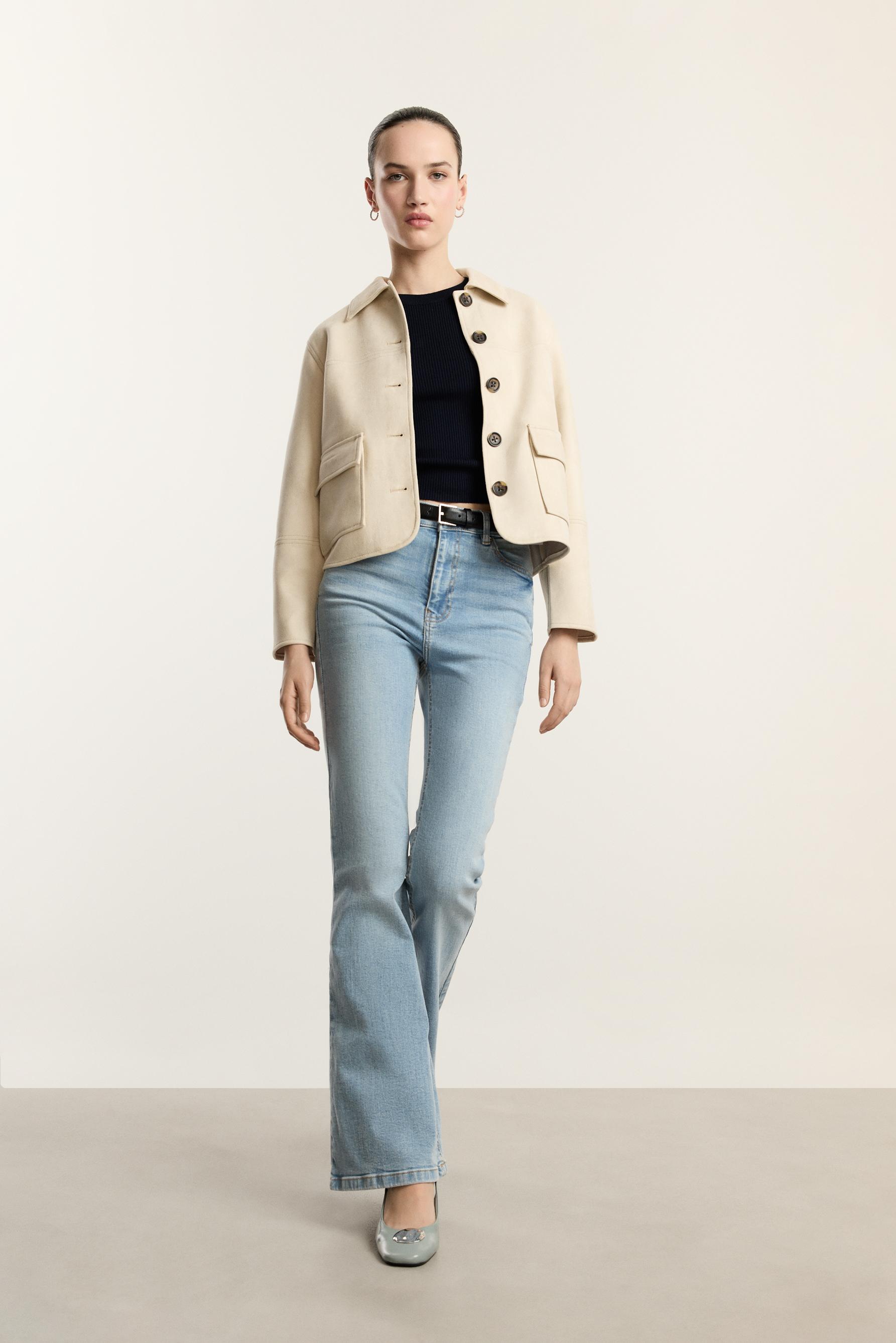 Bell bottom jeans — FADED BLUE