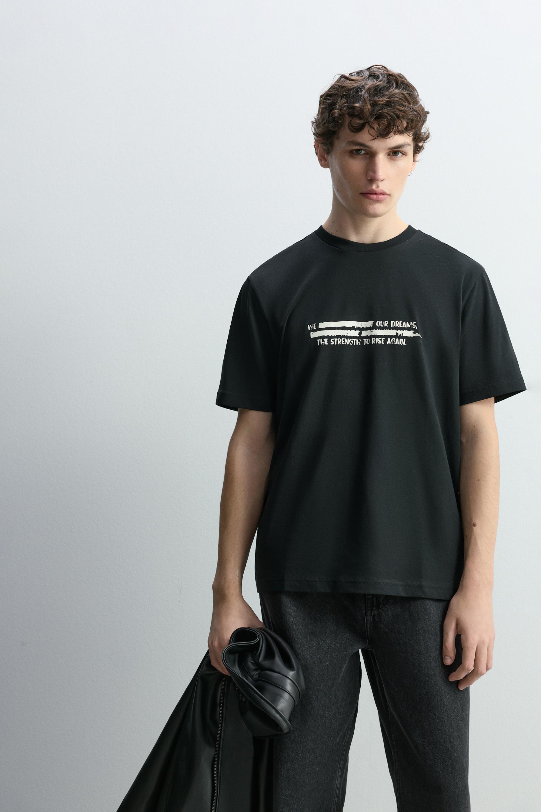 Printed T-shirt - Shirts | Overshirts - Denim - CLOTHING - Man