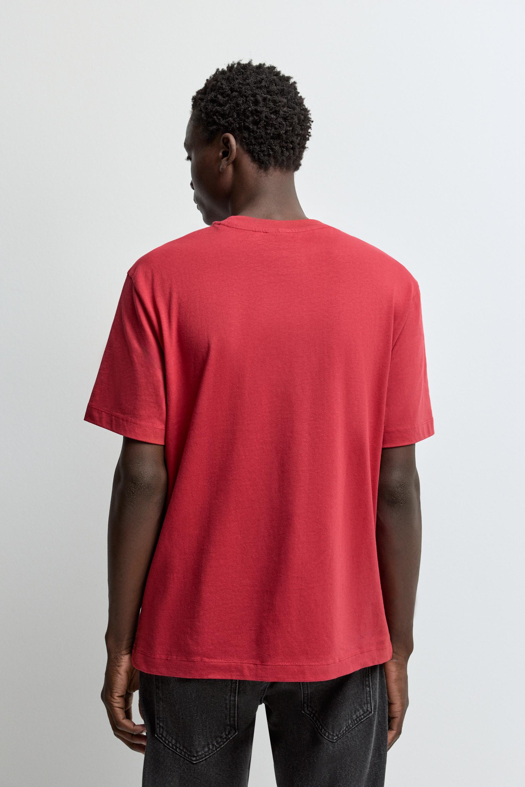 Premium relaxed fit T-shirt — REDDISH