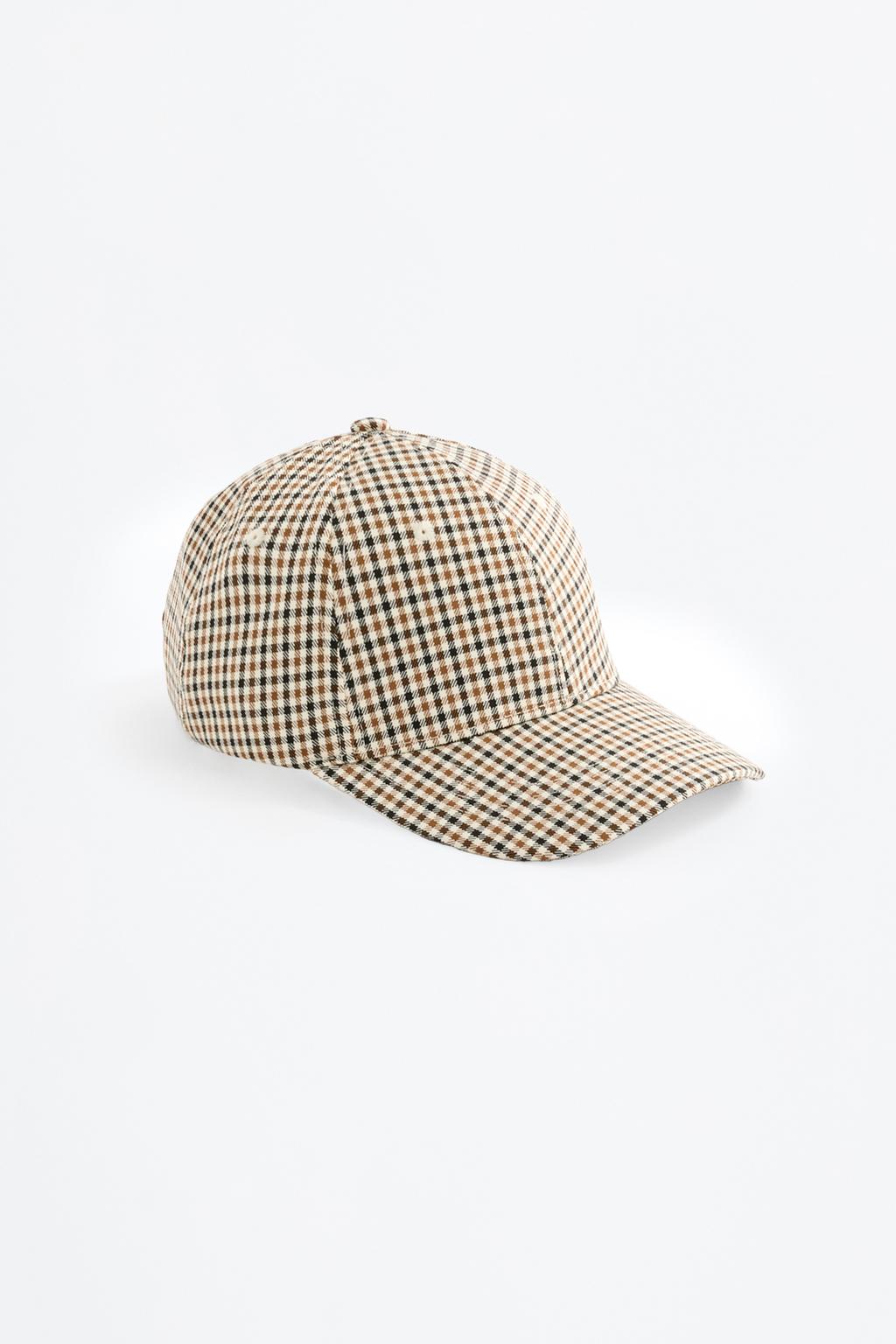 Gorra cuadros