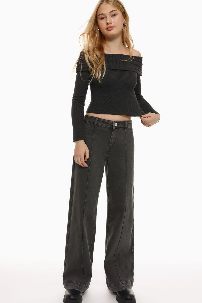 Jeans Wide Leg Pantalones Vaqueros Lefties Jeans Wide Leg Nervio