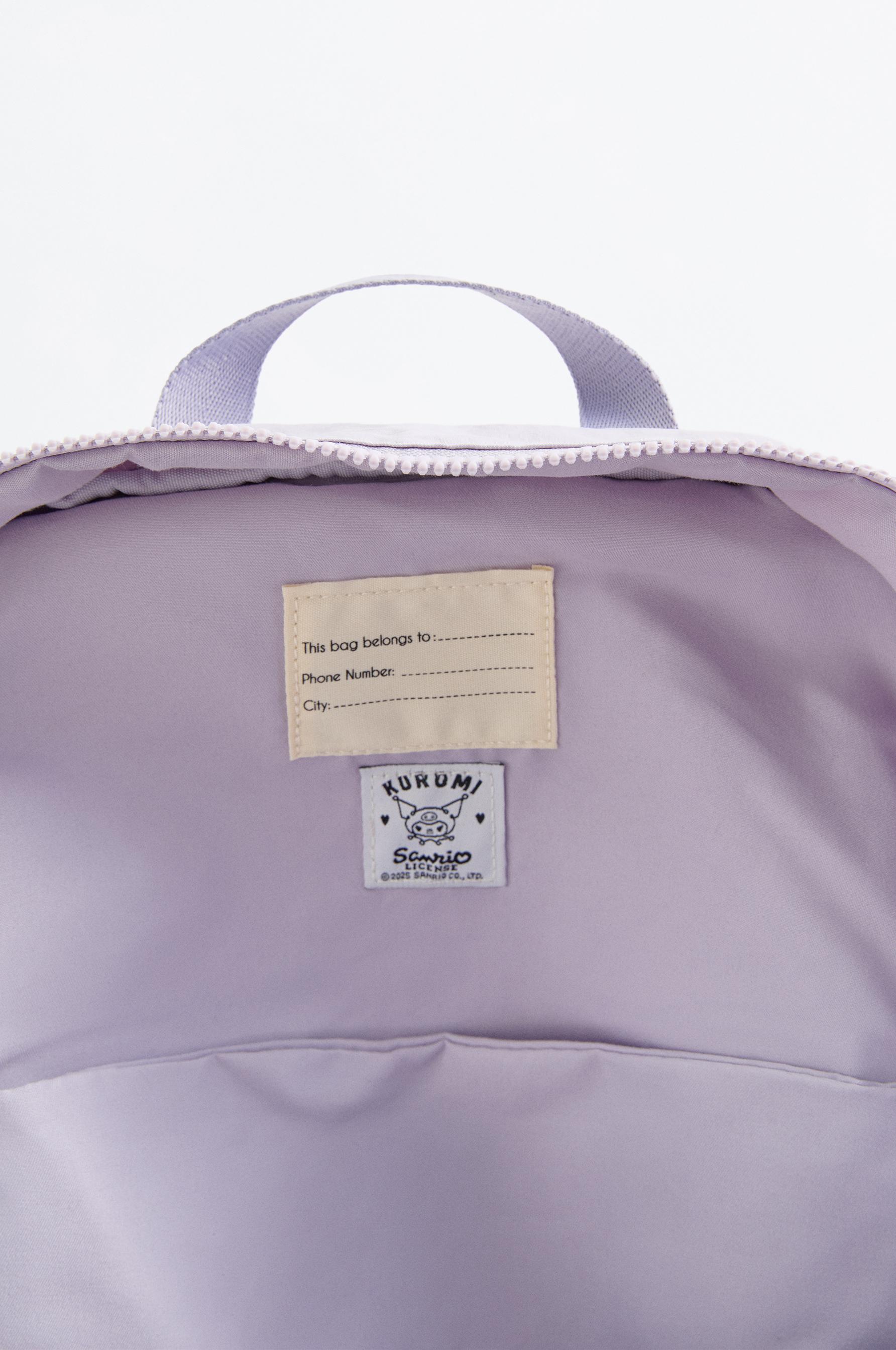 Multi-pocket Kuromi Hello Kitty ©SANRIO backpack — MAUVE