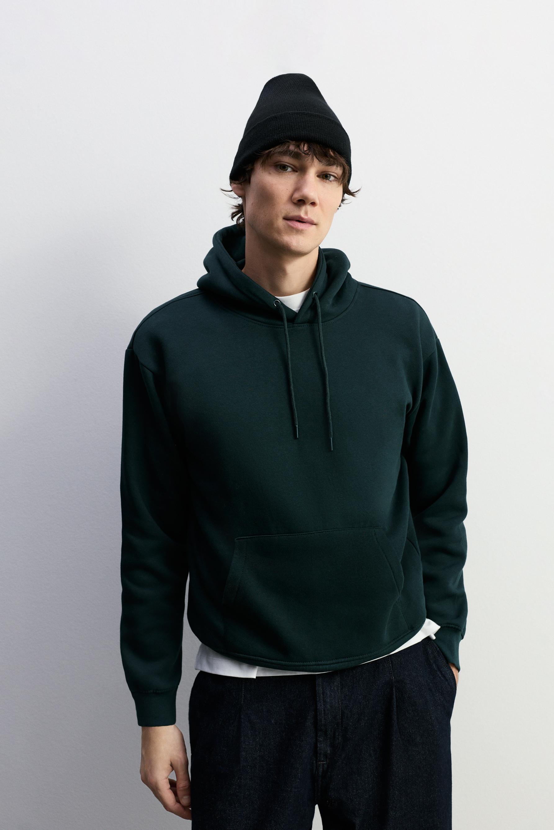 Sudadera básica capucha