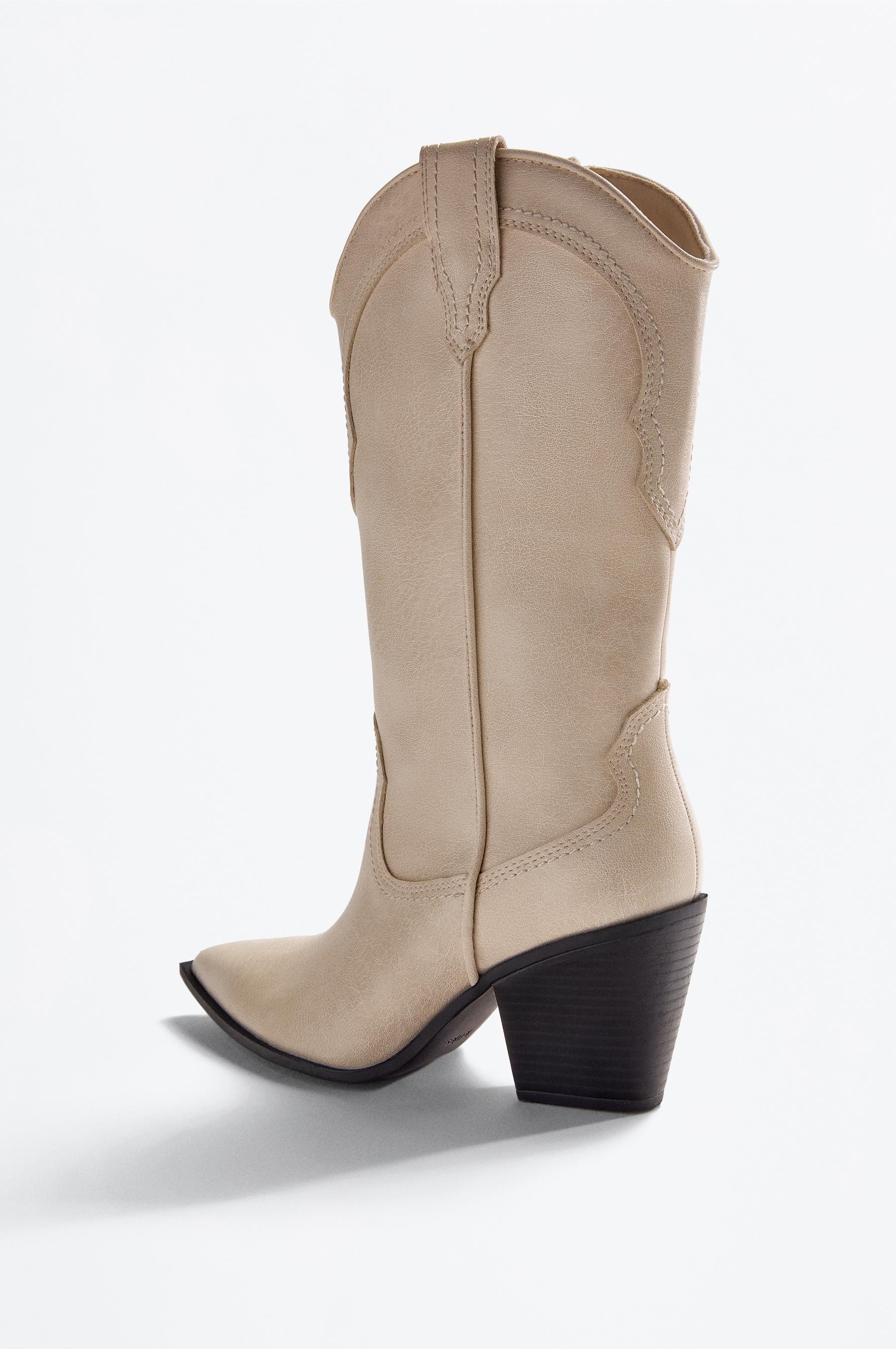 Cowboy boot — ECRU