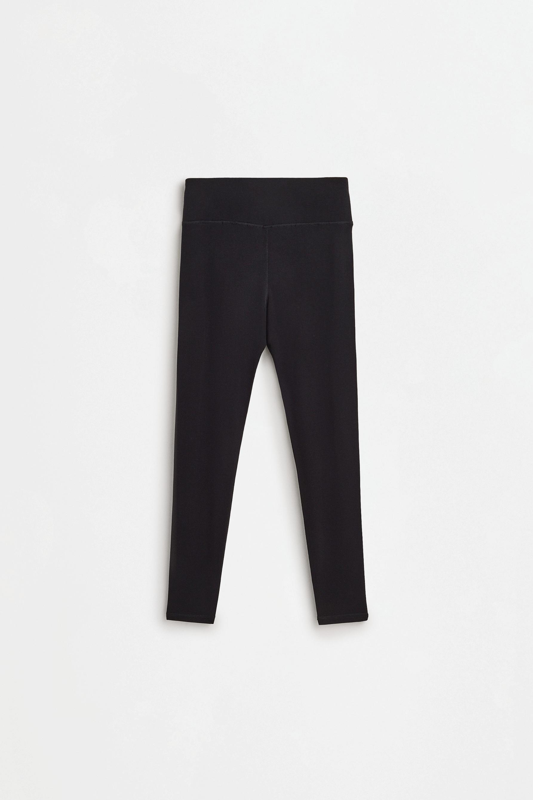 LIGHT WEIGHT thermal comfort leggings — BLACK