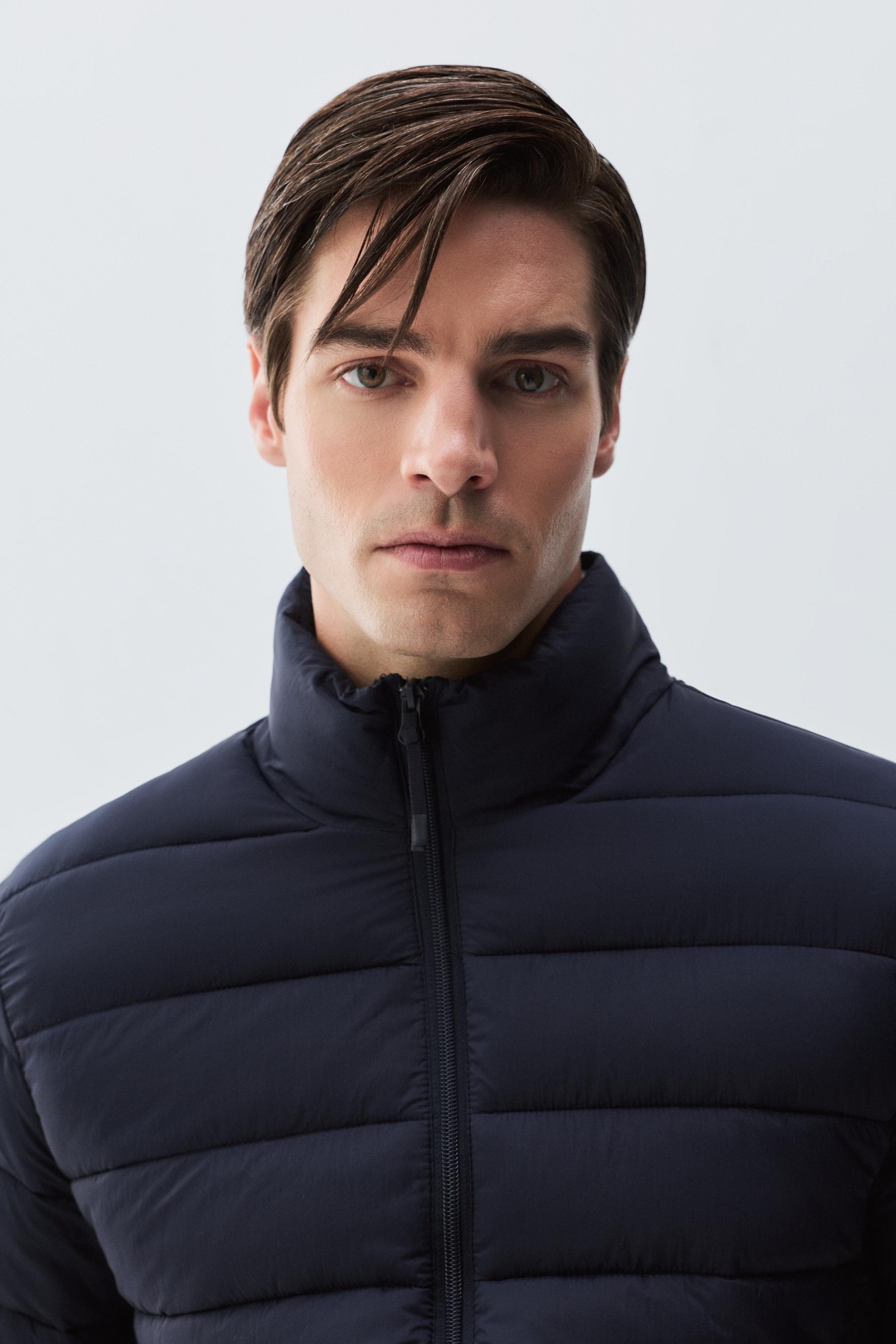 Lightweight quilted jacket — NAVY