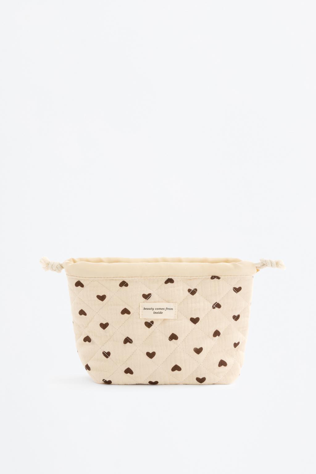 Neceser bolsa corazones