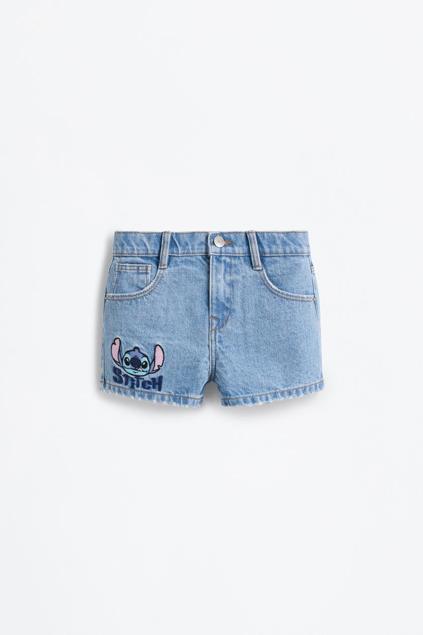 Short denim Stitch ©Disney BÁSICOS DE TEMPORADA Bebé Niña