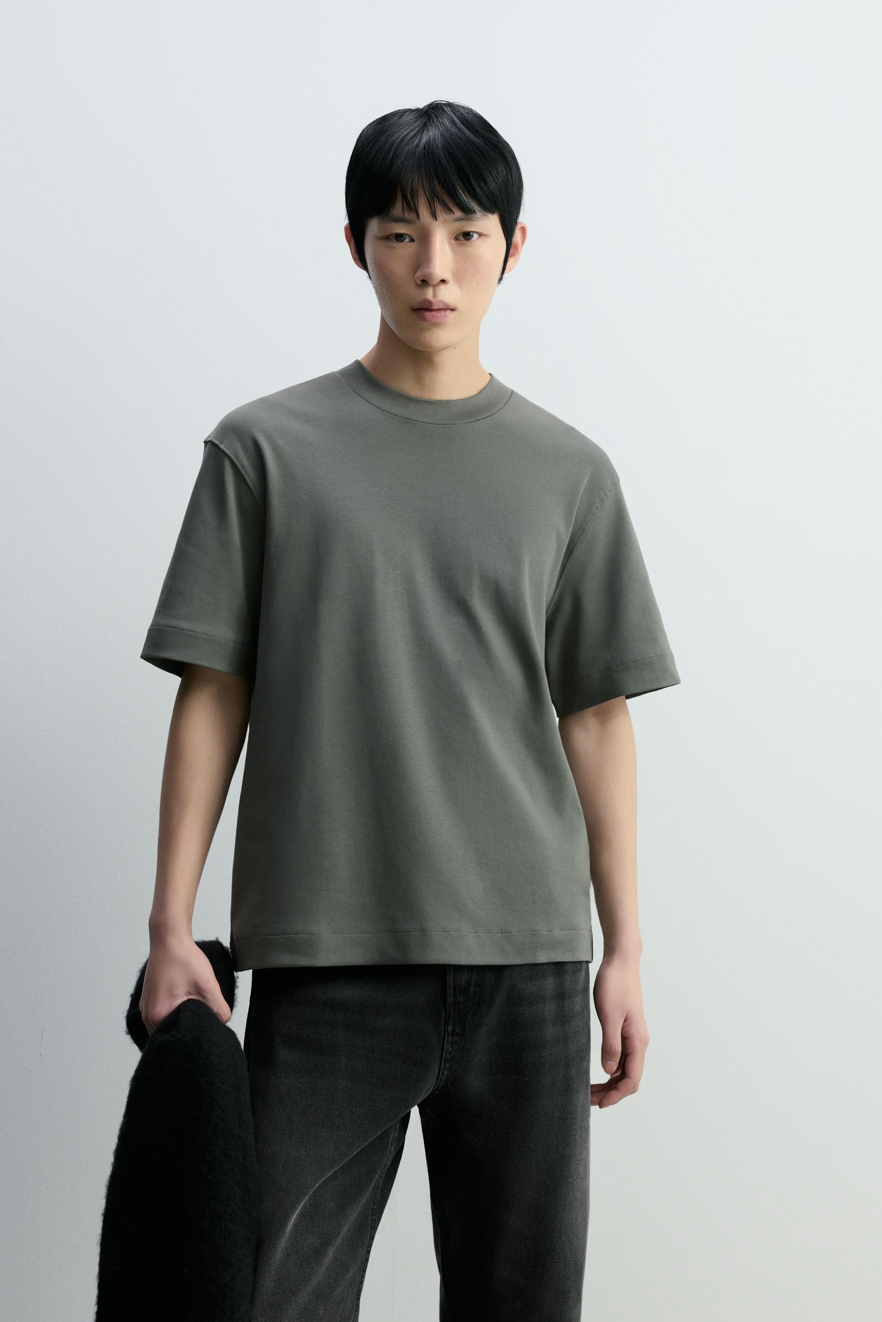 Camiseta interlock cuello perkins