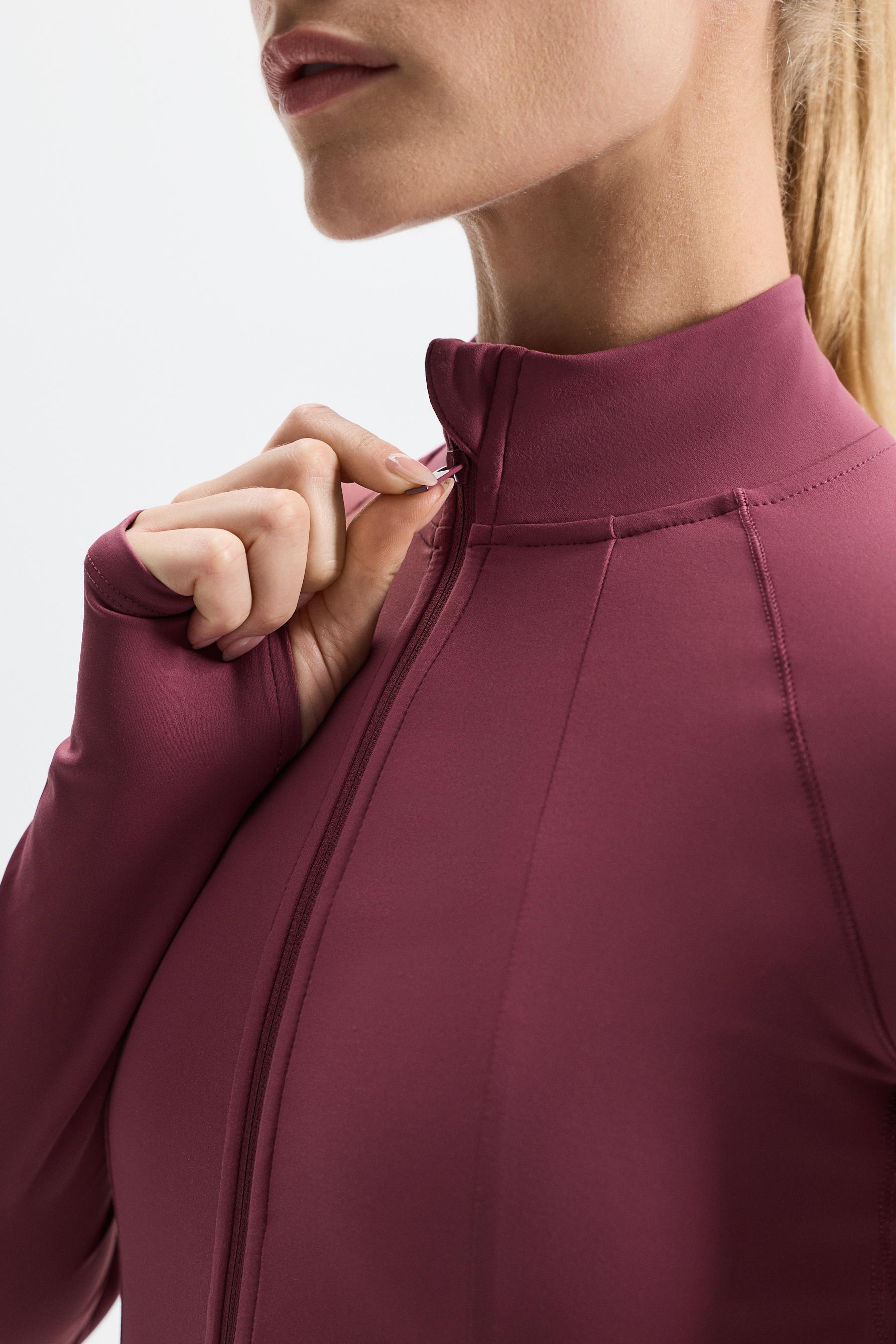 Basic sports jacket — DARK PINK