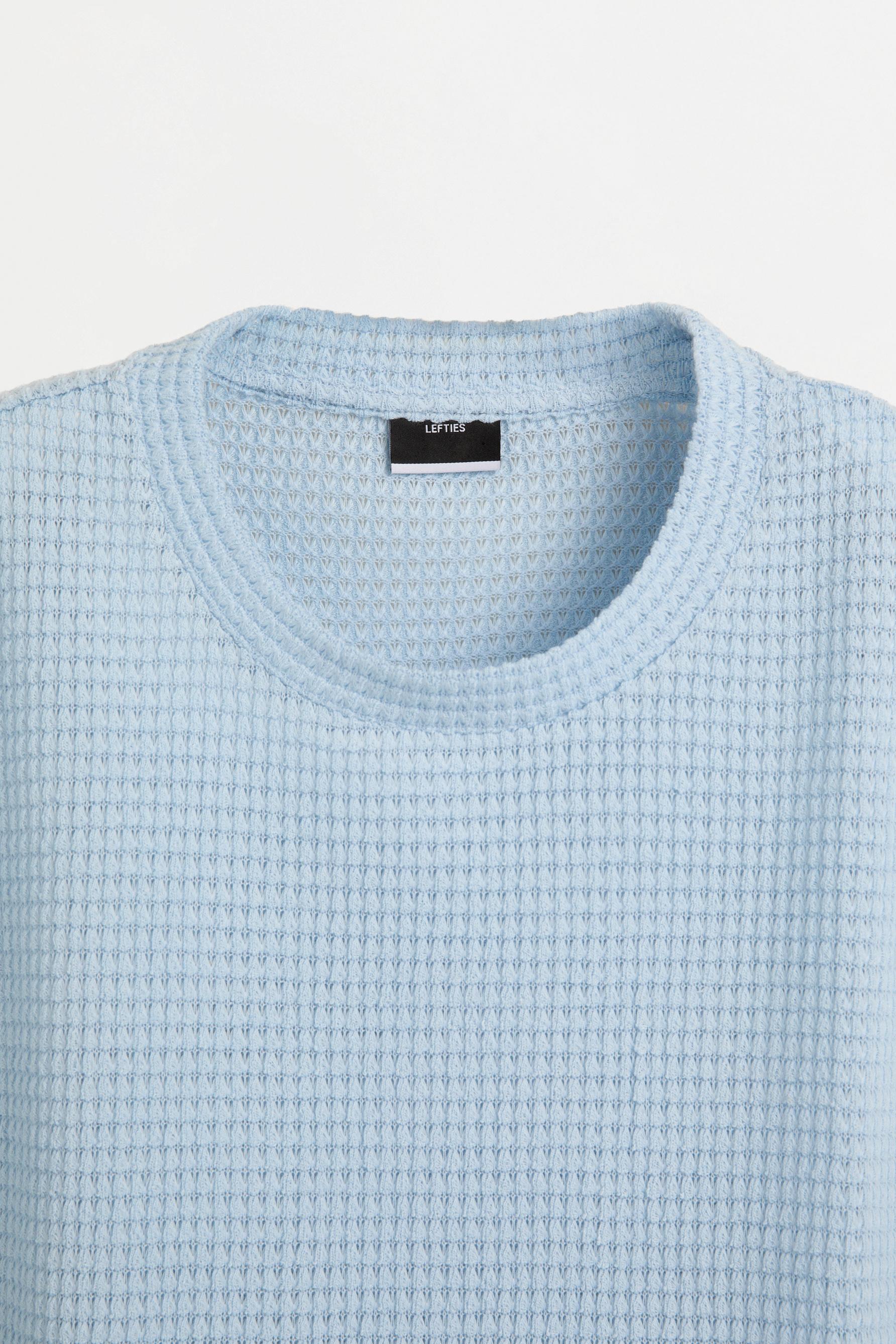 Bias Cut Tank Top — PALE BLUE