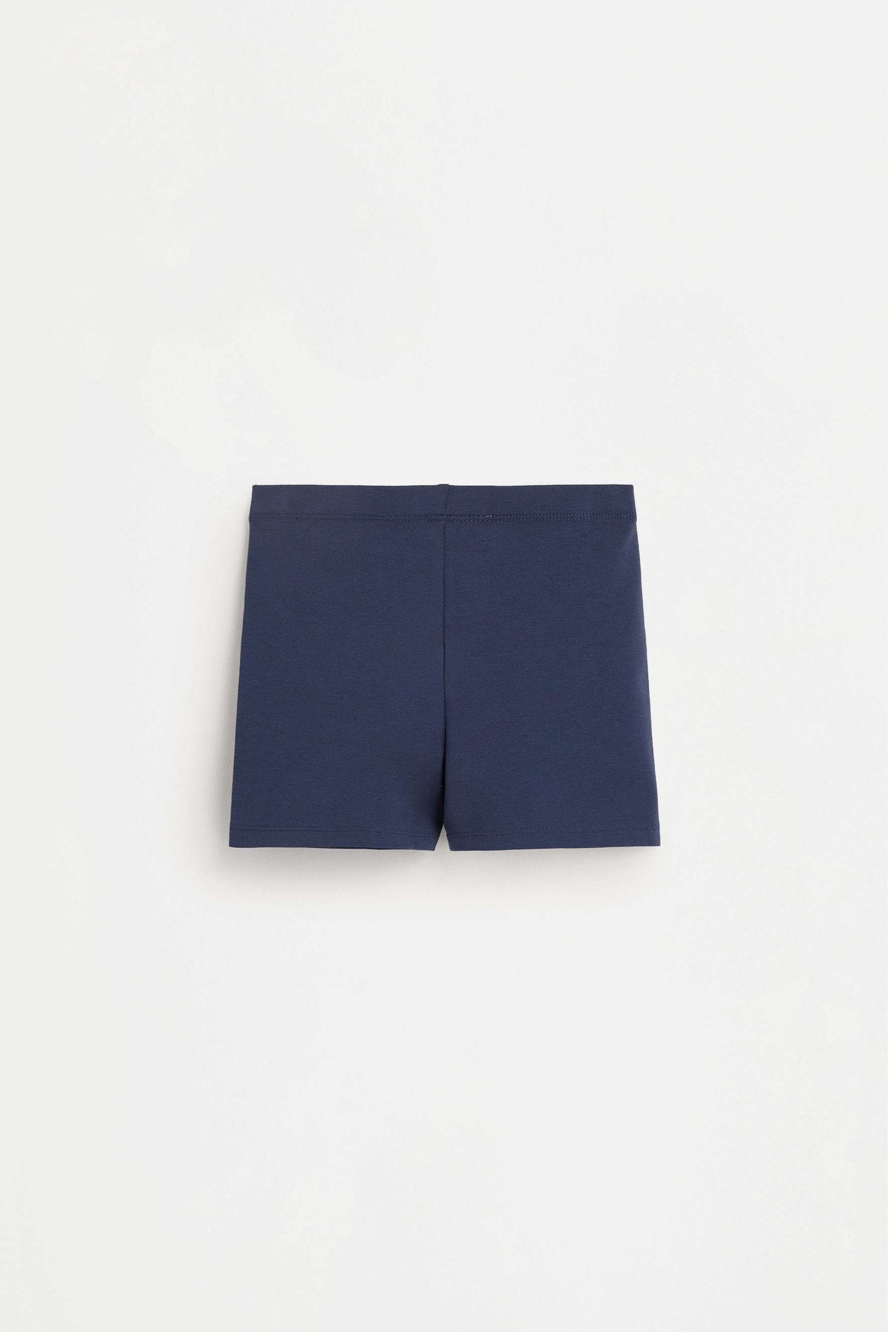 2-pack of plain short leggings — STRAWBERRY
