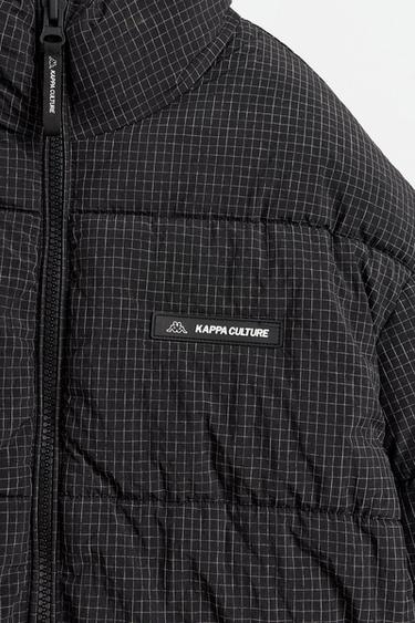 Kappa Culture x Lefties quilted jacket — ANTHRACITE GREY 7