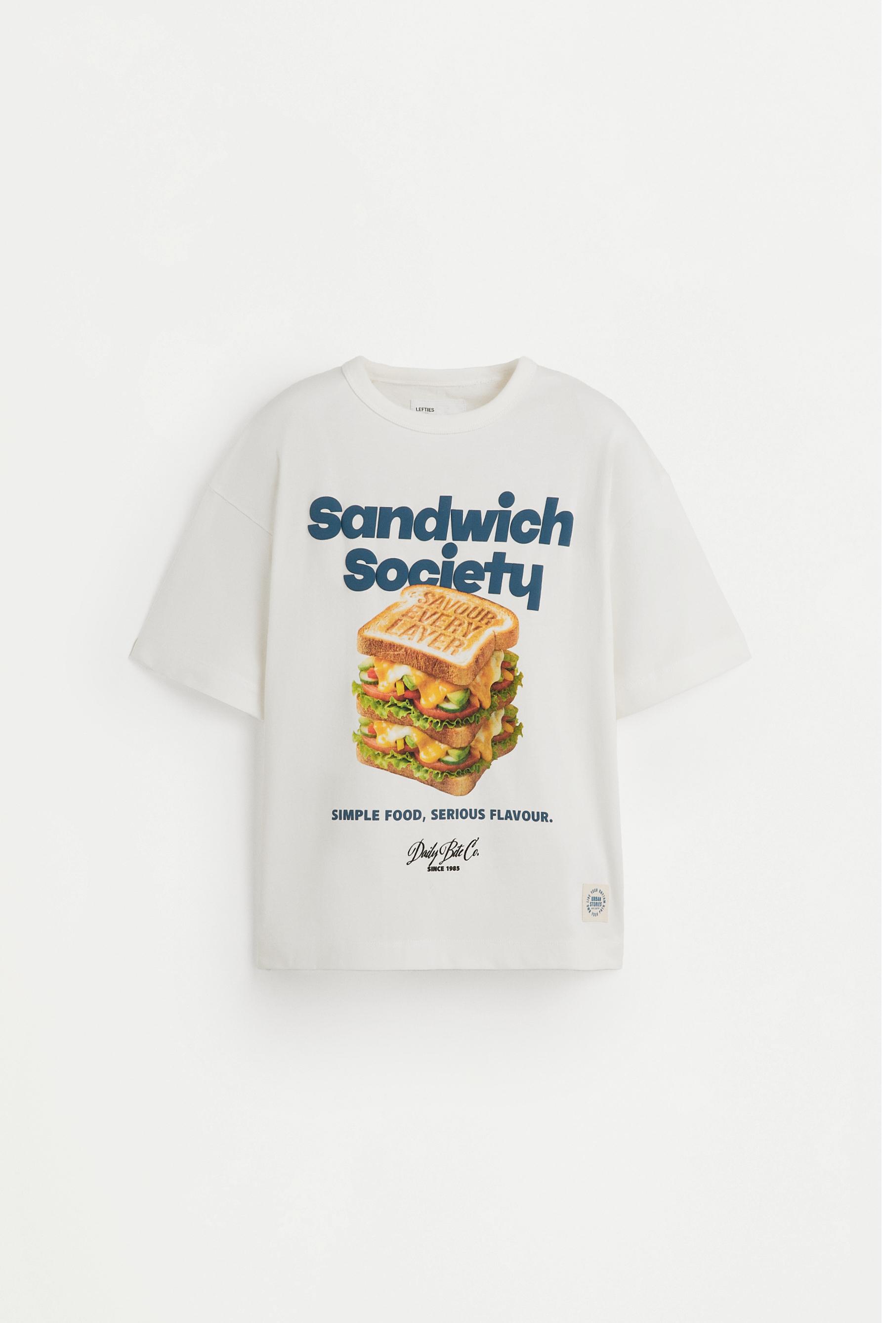 Printed T-shirt — OFF WHITE