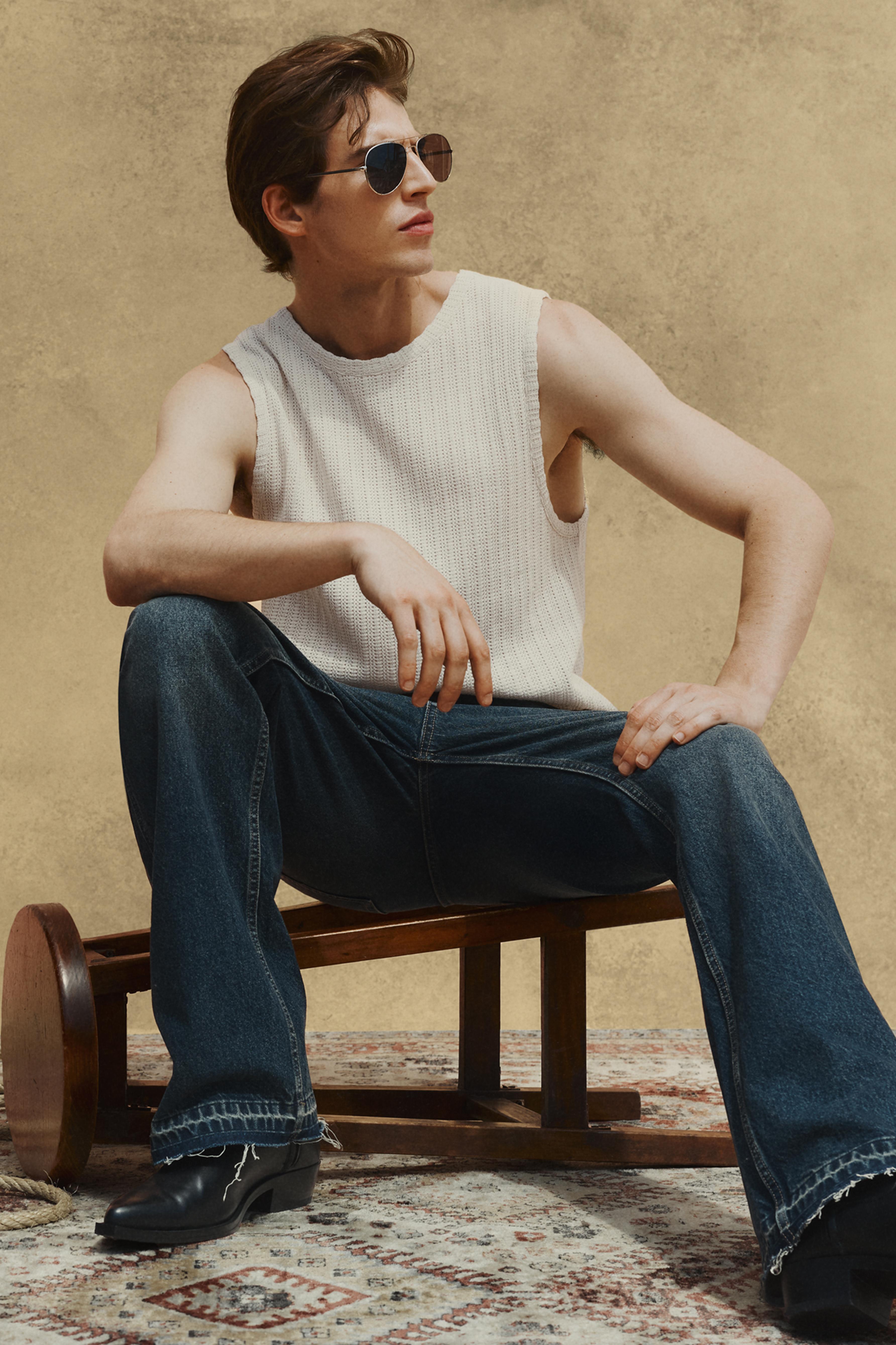 Textured tank top — BUTTER