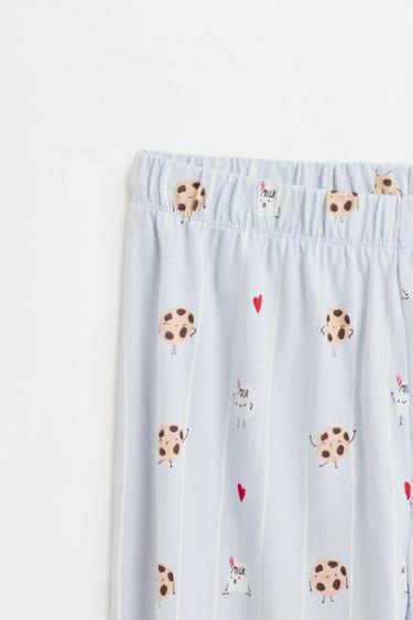 Cherry print pyjamas — PALE BLUE 5