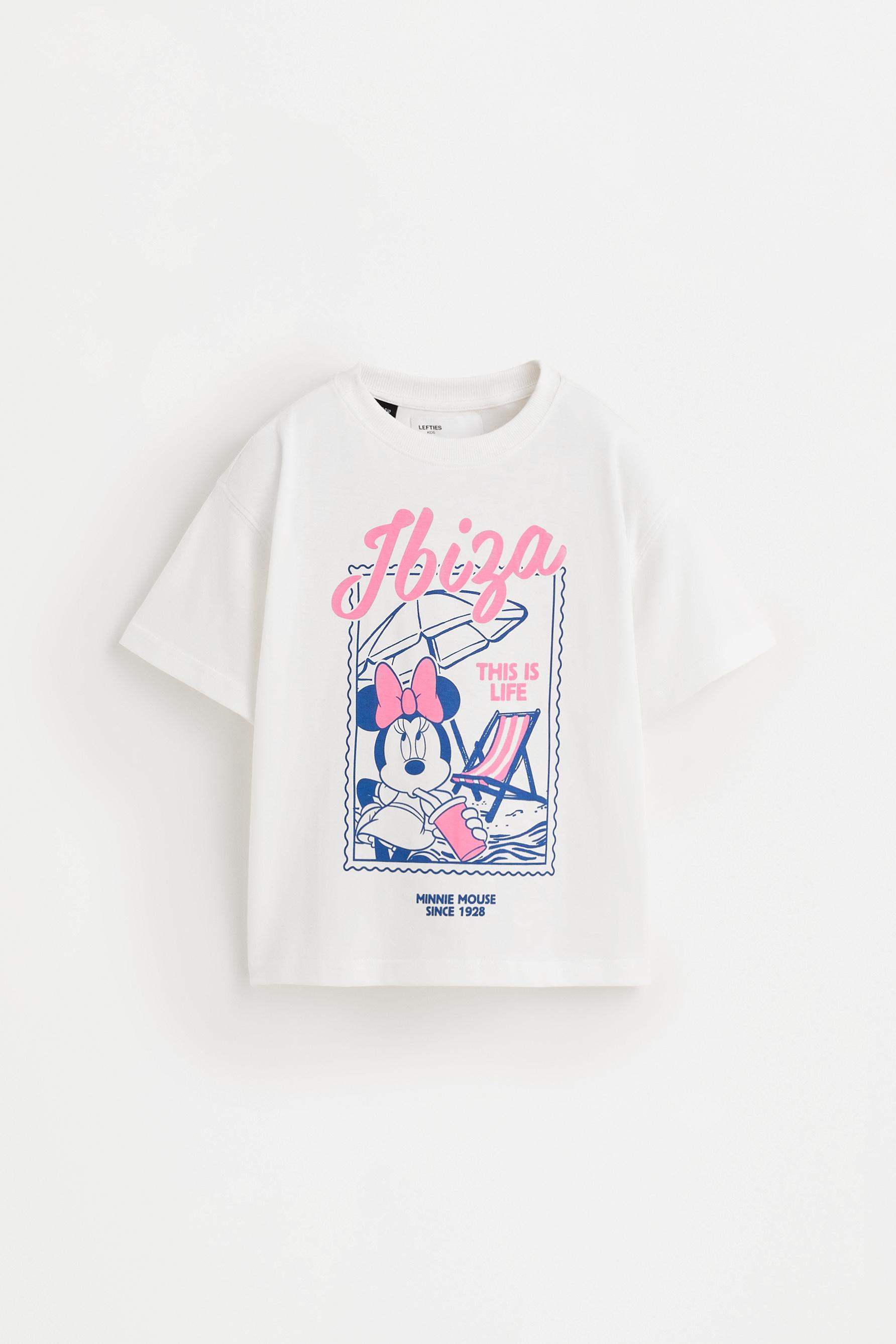 Minnie Mouse ©Disney Ibiza T-shirt — OFF WHITE