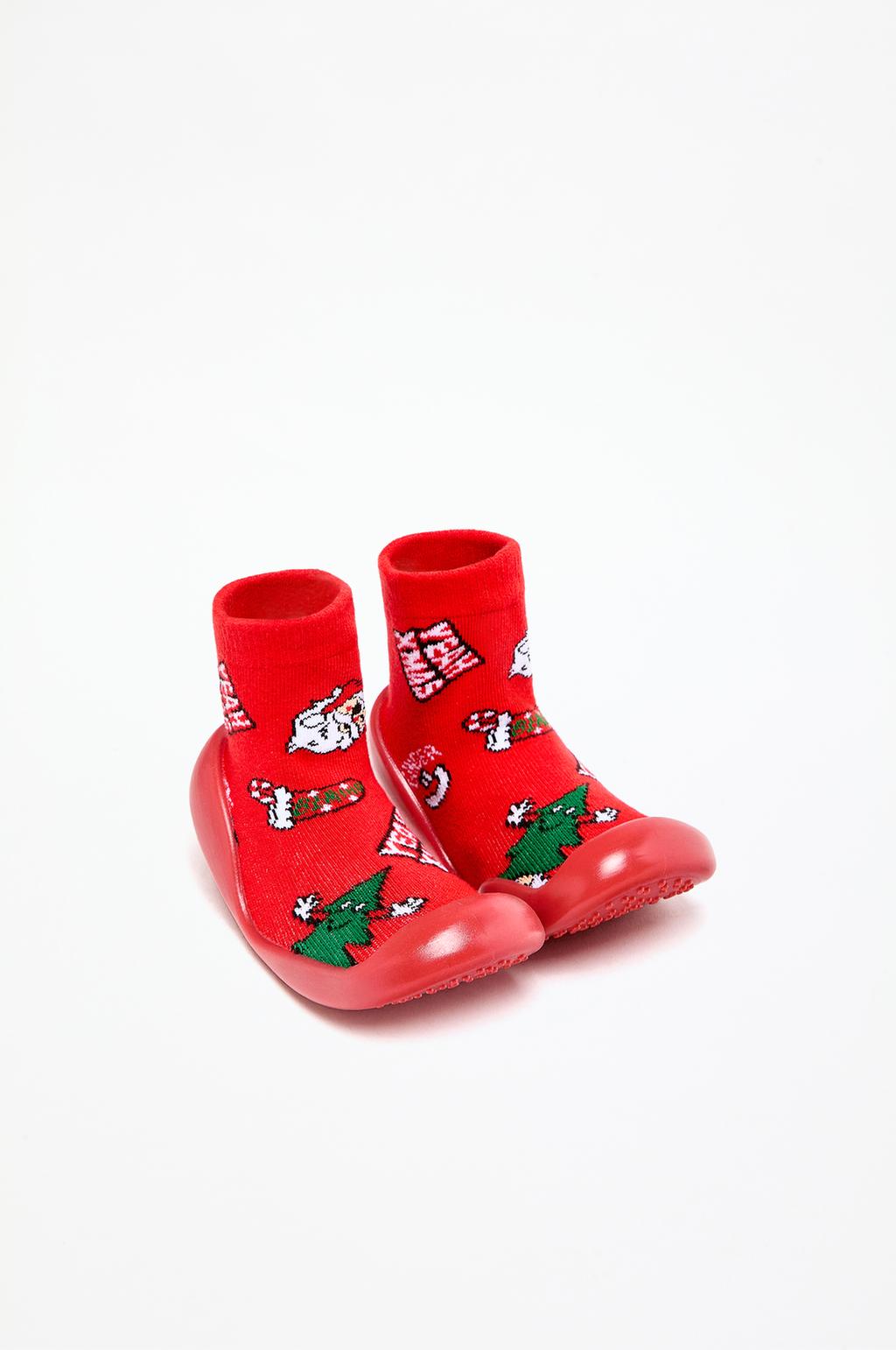 Baby | Christmas slipper socks