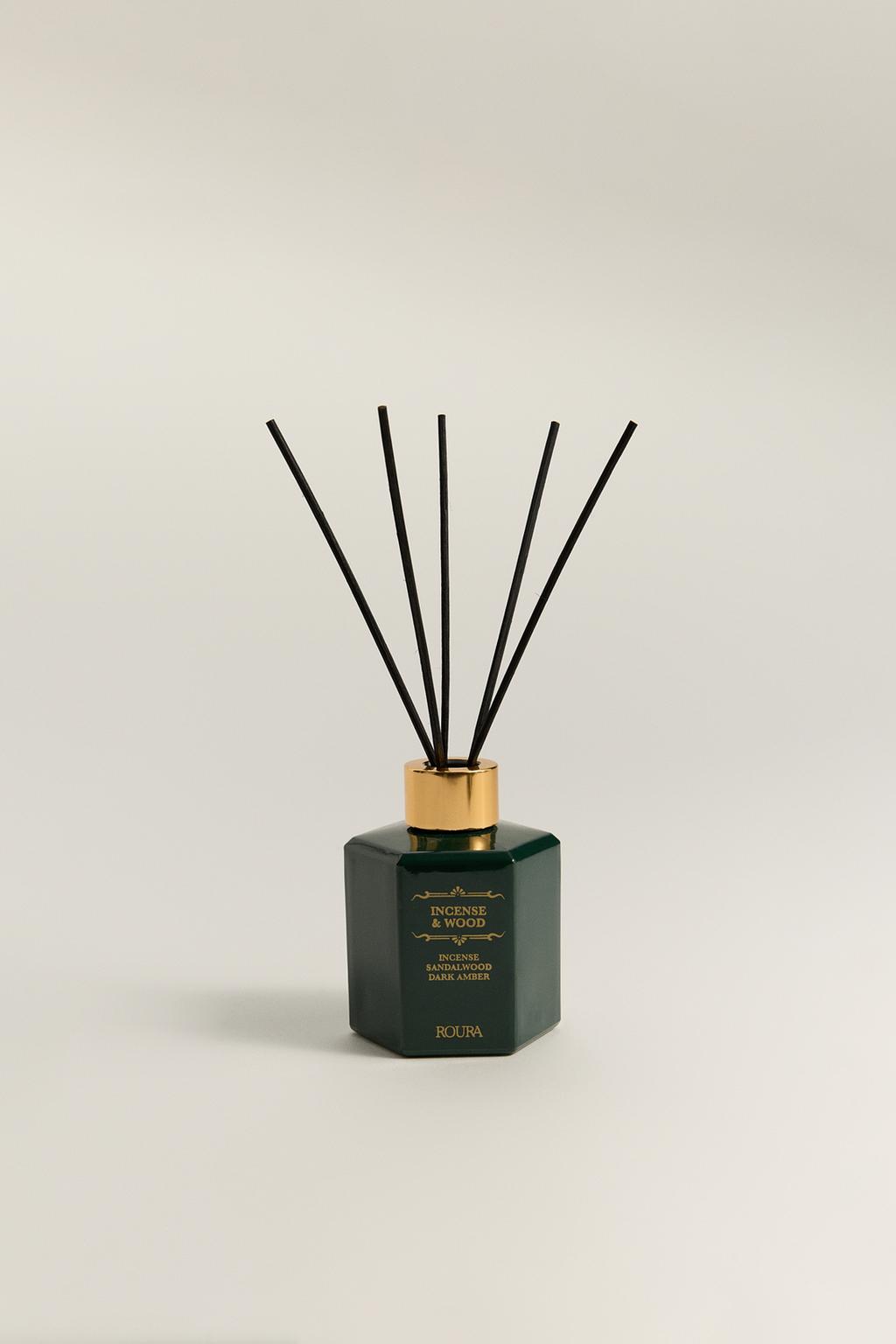 Difusor mikado Incense & Wood - Roura 100 ml