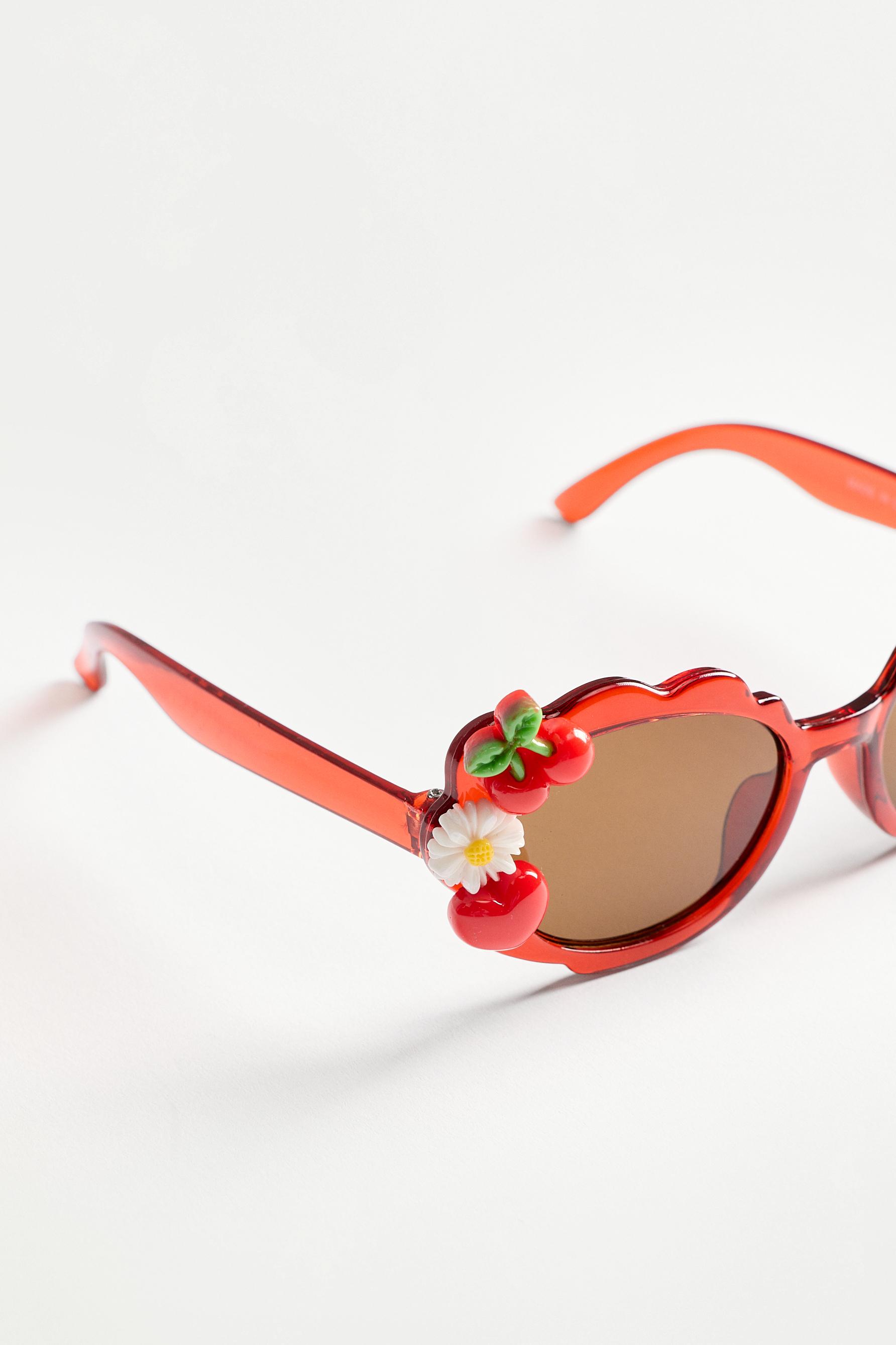 3D fruit glasses — BEIGE