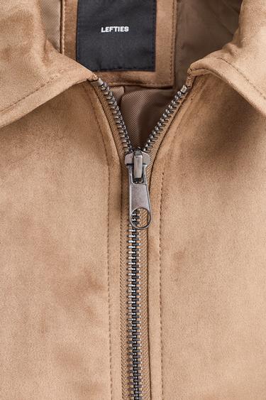 Faux suede jacket — OCHRE 7