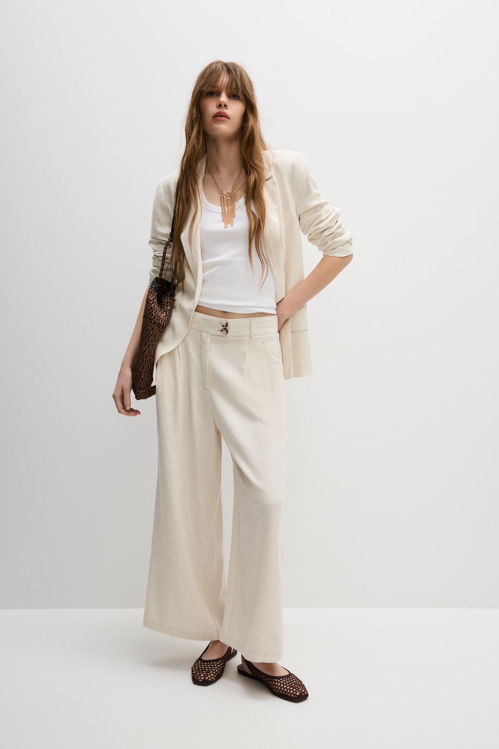 Pantalons culotte rústic