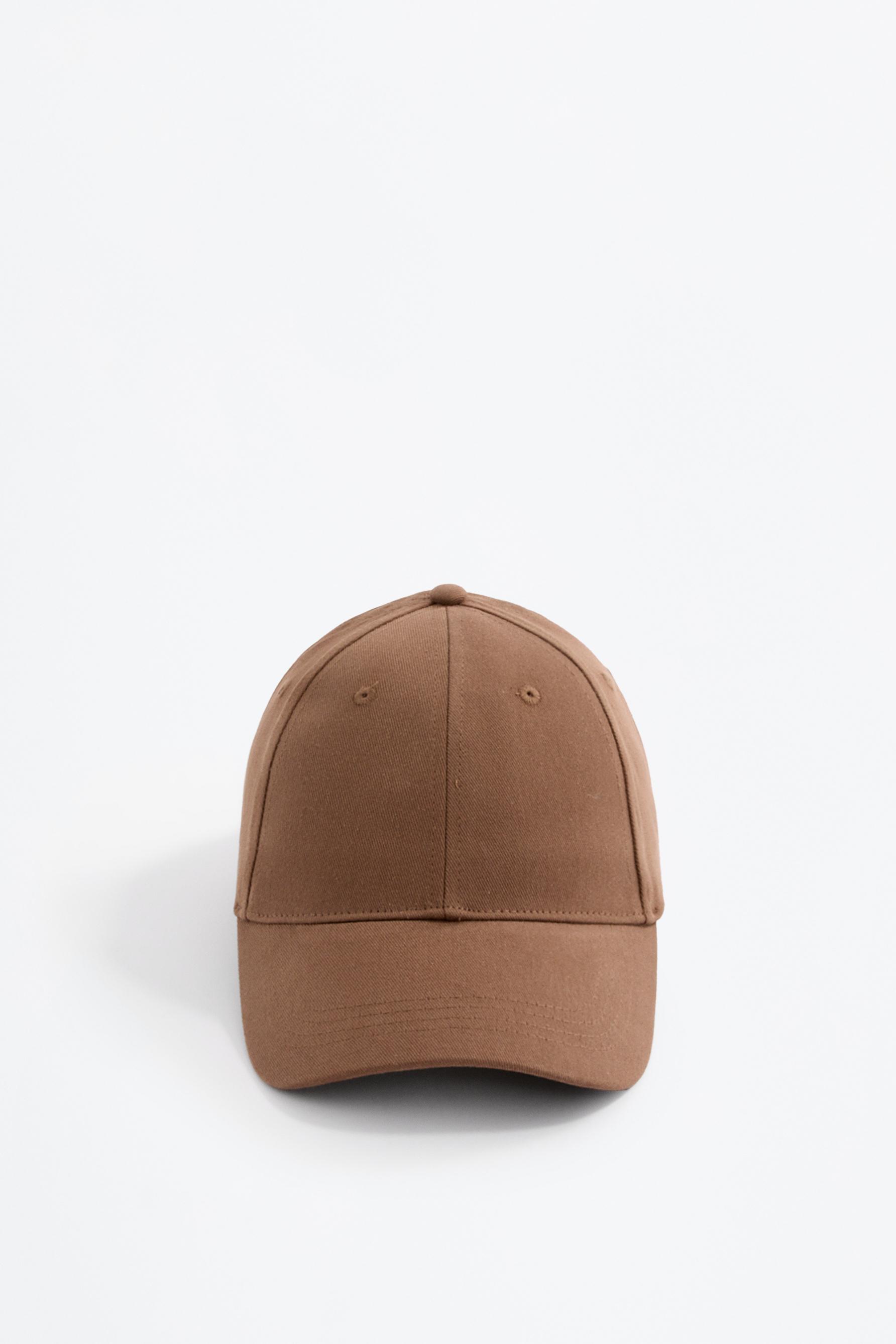 Basic cap — BROWN MARL
