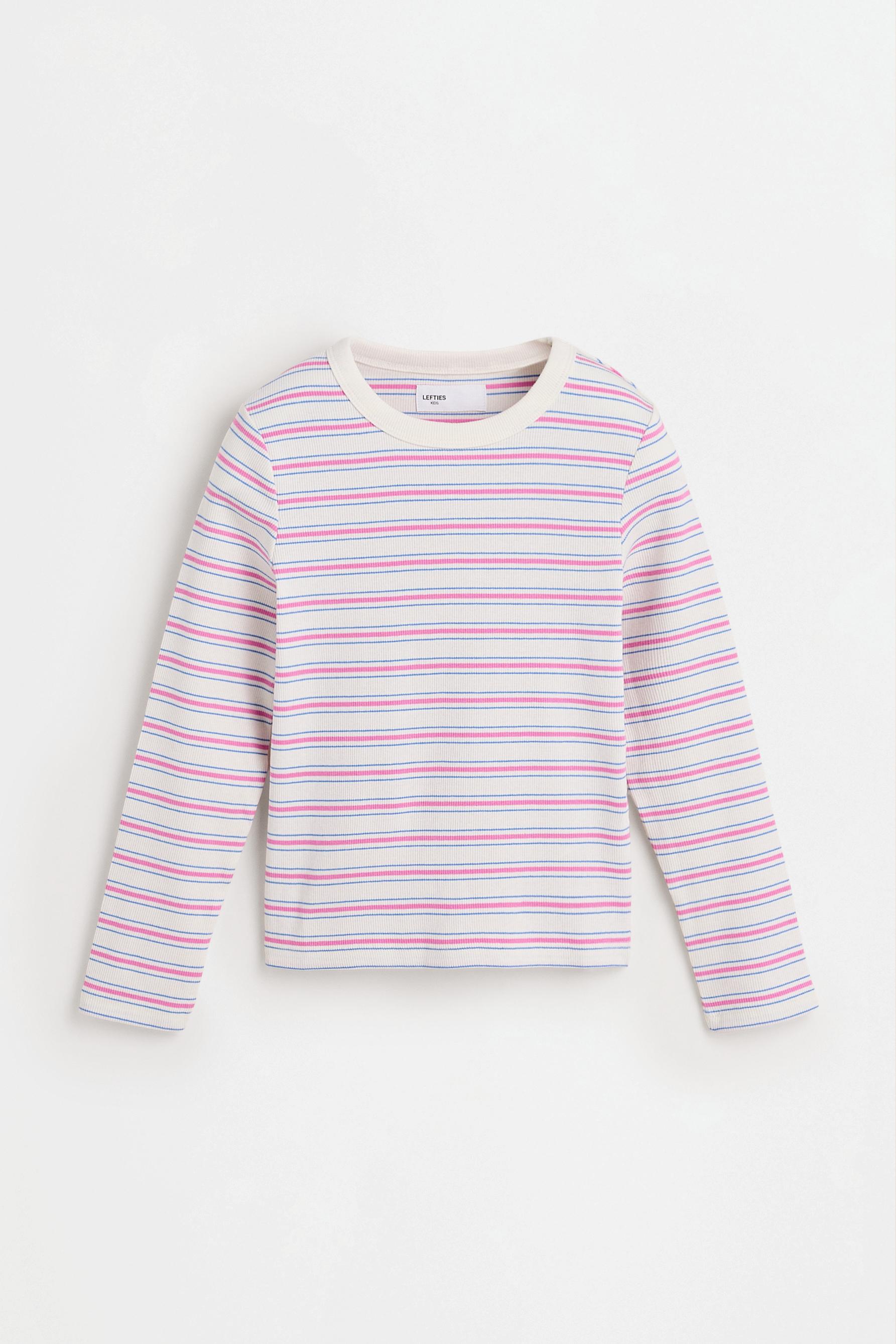 Ribbed T-shirt — STRAWBERRY