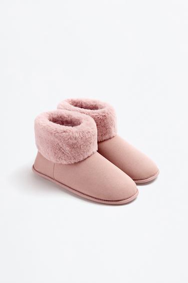 Ankle house slippers — PINK 2