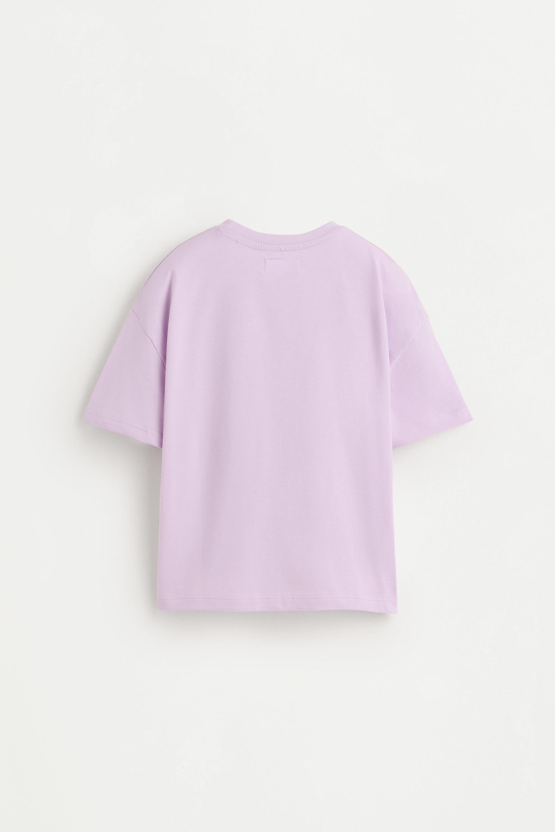 Printed T-shirt — PALE MAUVE