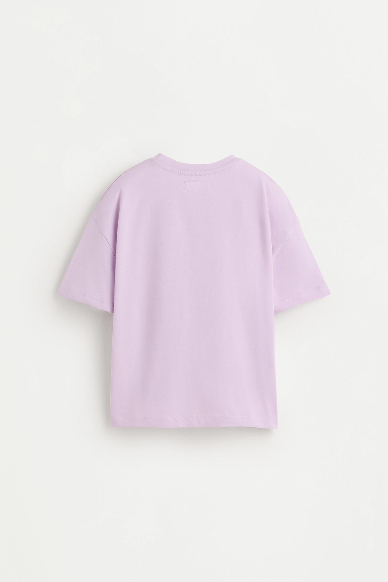 Printed T-shirt — PALE MAUVE