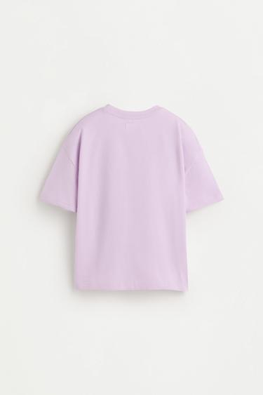 Printed T-shirt — PALE MAUVE 2