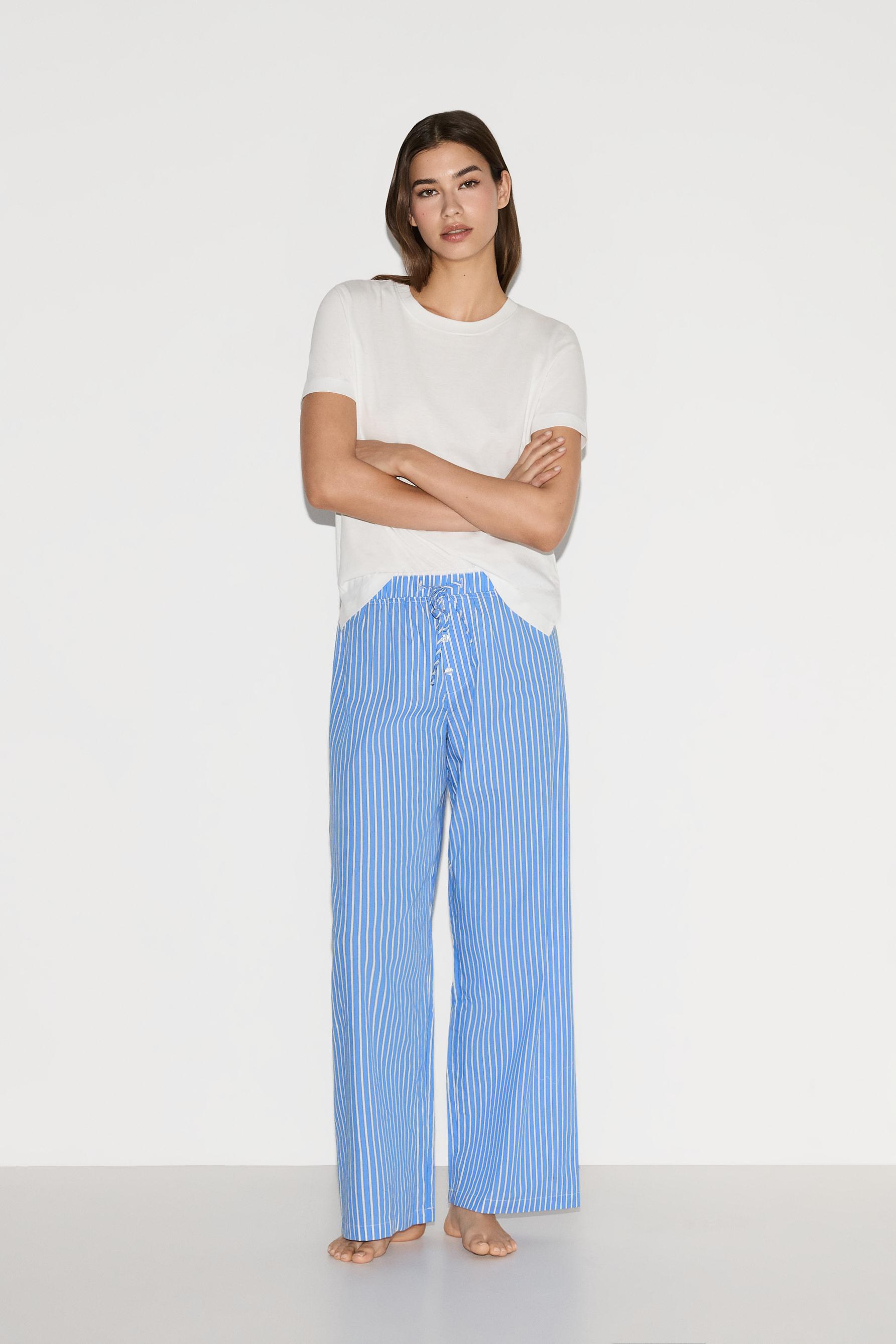 Pantalón pijama popelín