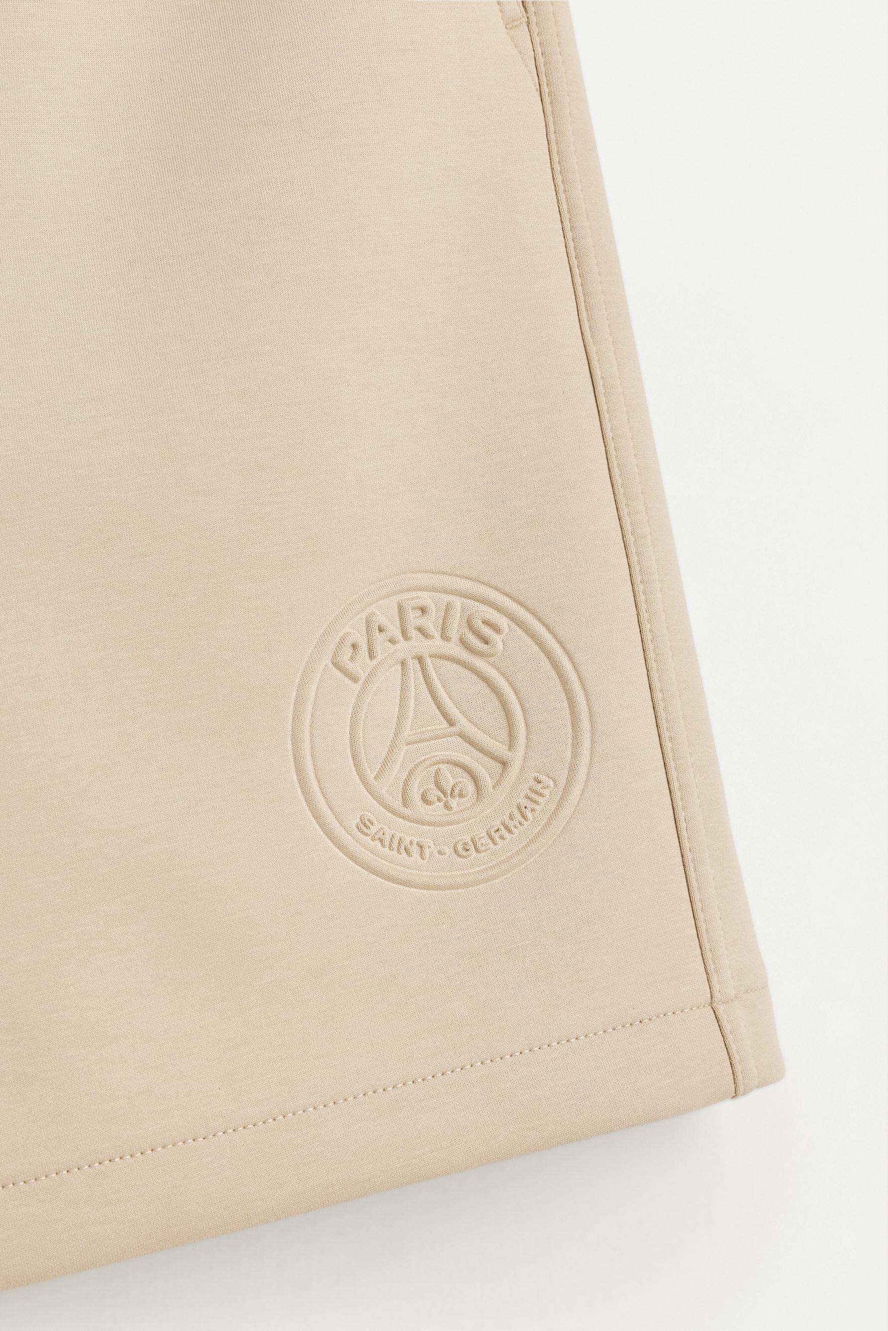Paris Saint-Germain x Lefties interlock Bermuda shorts — BISCUIT