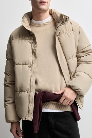 Quilted jacket — ECRU 3