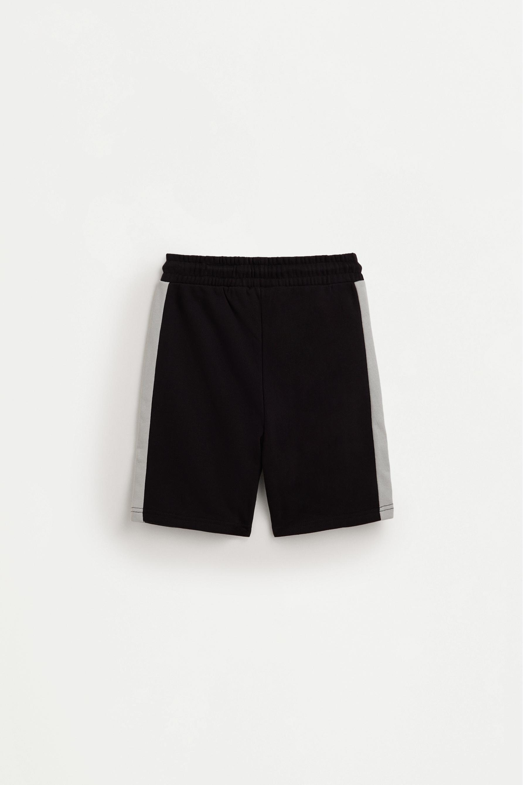 Minecraft jogger Bermuda shorts — BLACK