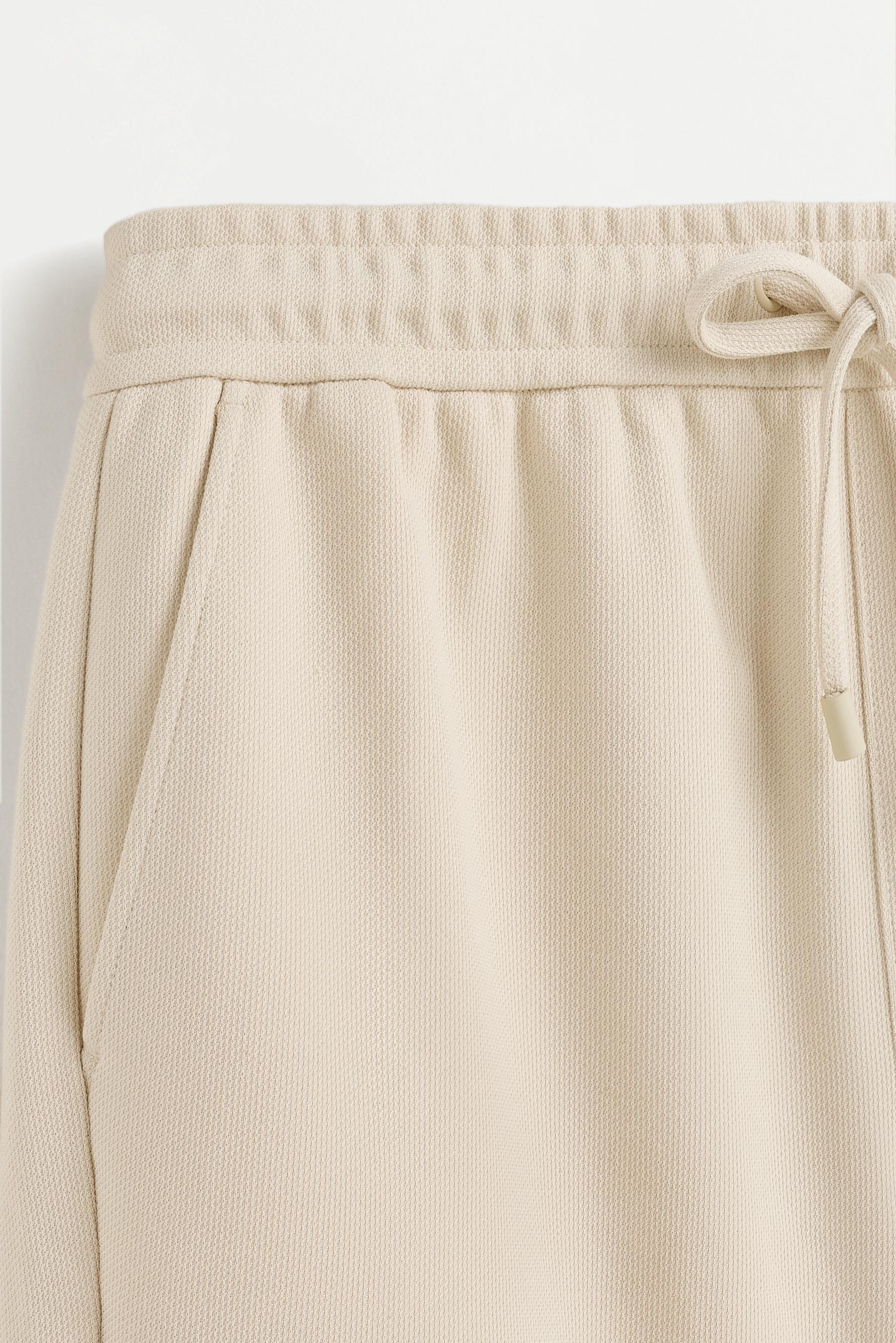 Piqué Bermuda shorts — OFF WHITE