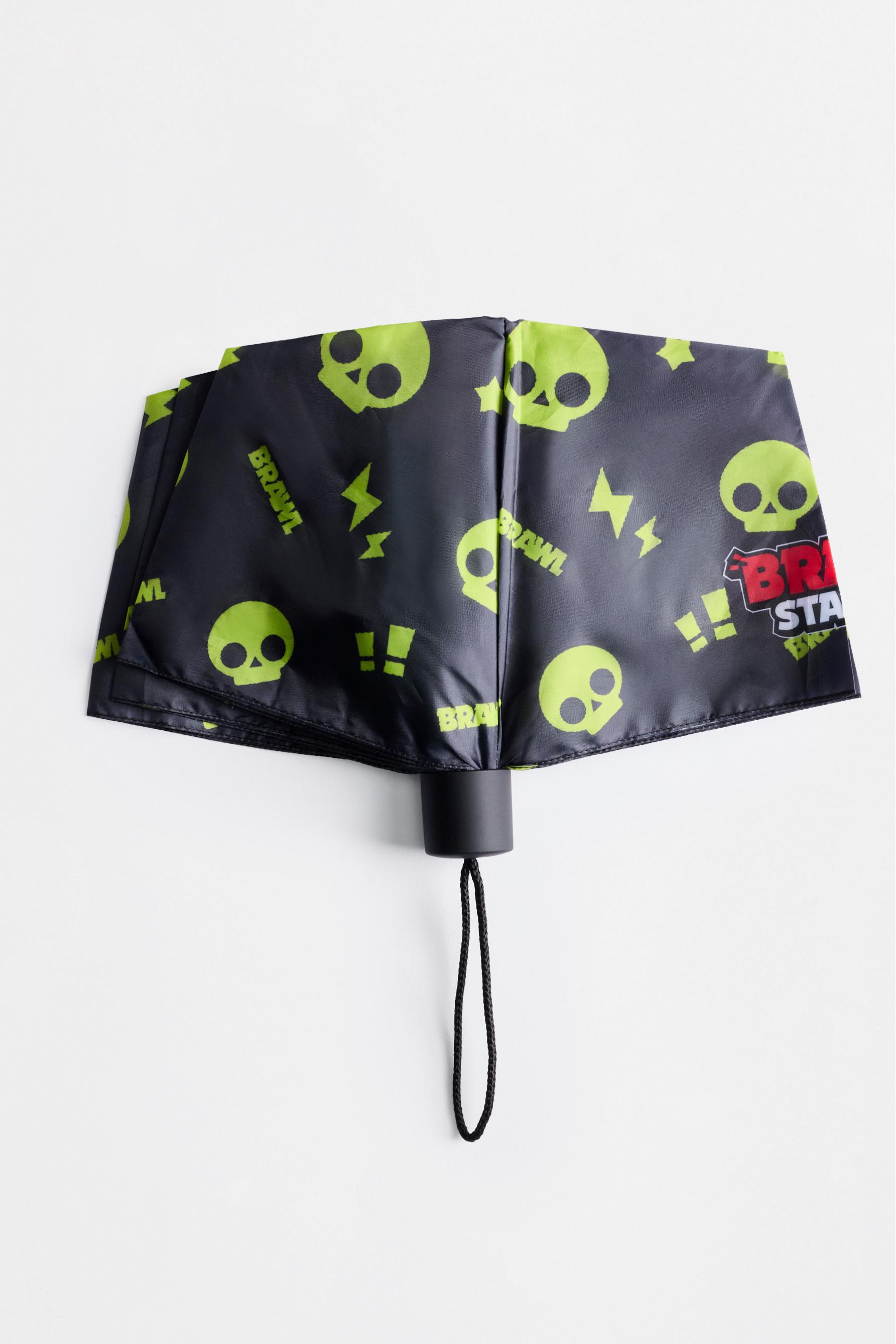 Brawl Stars ©Supercell Oy folding umbrella — BLUE