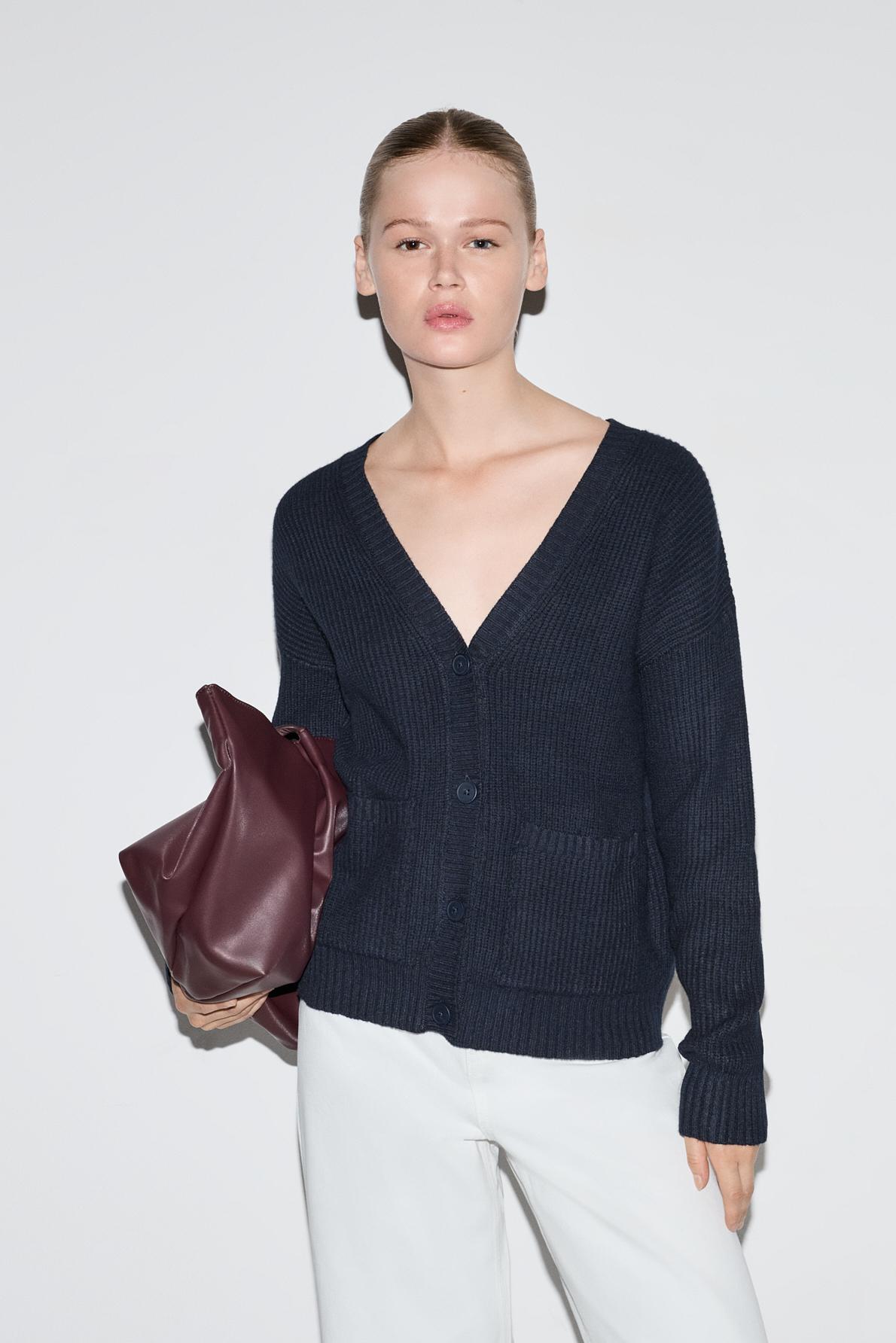 Chaqueta punto básico