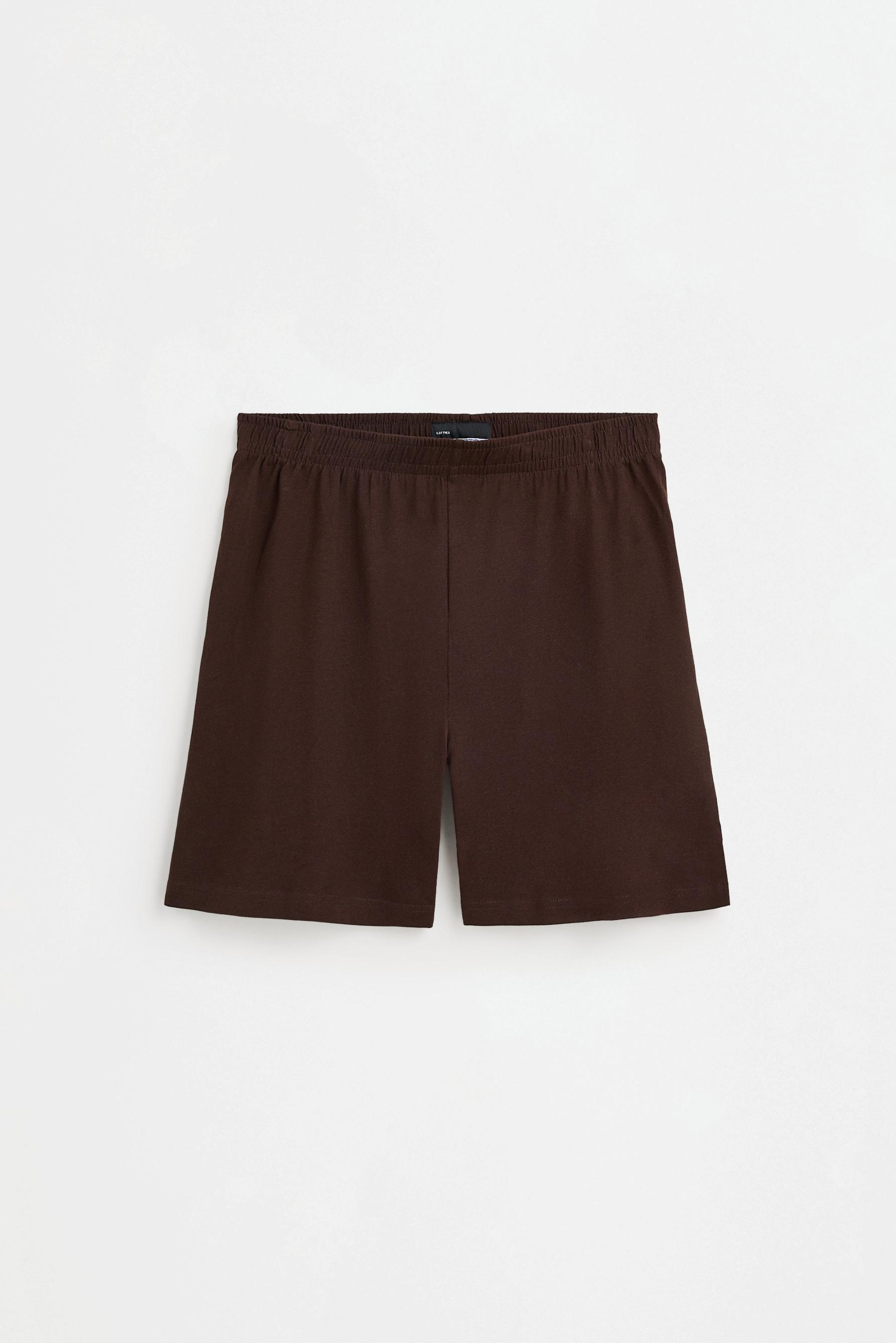 Short printed pyjamas — GREY MARL