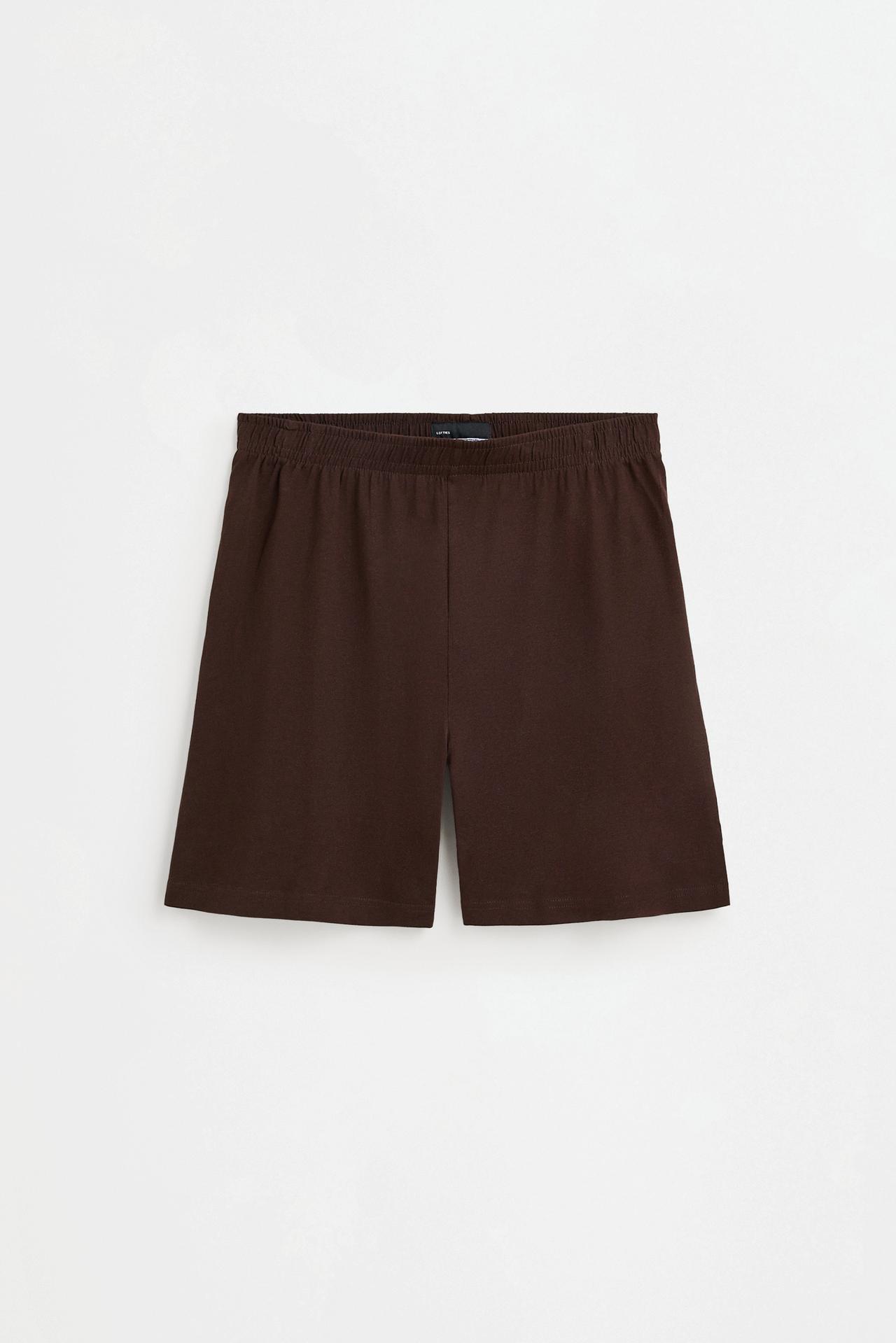Short printed pyjamas — GREY MARL