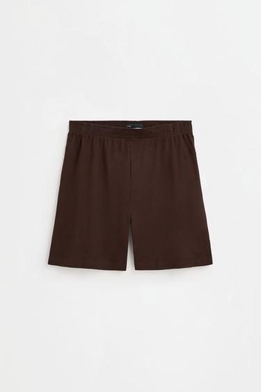 Short printed pyjamas — GREY MARL 8